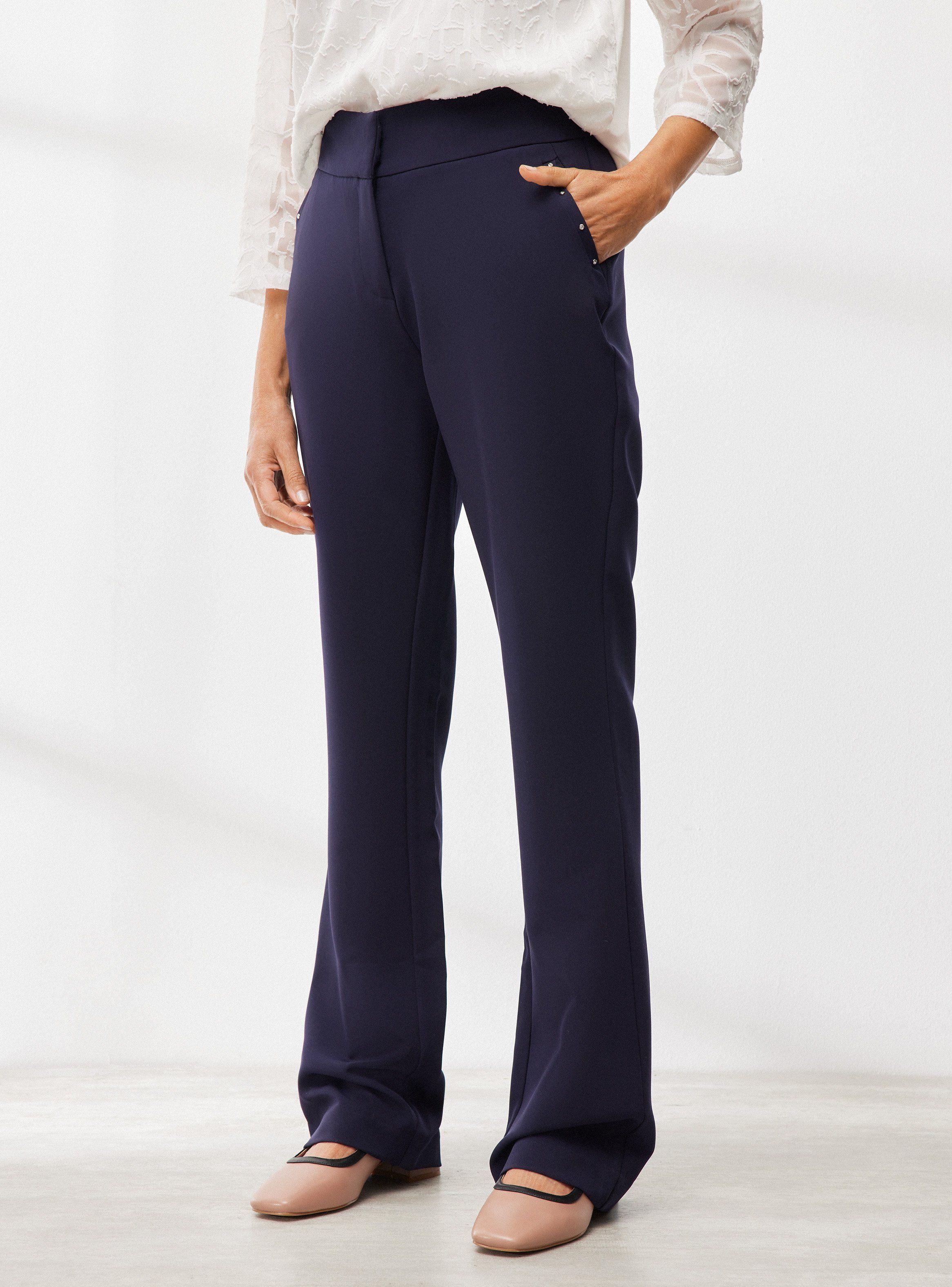 Pantalón de Vestir con Tachas en Bolsillos-0