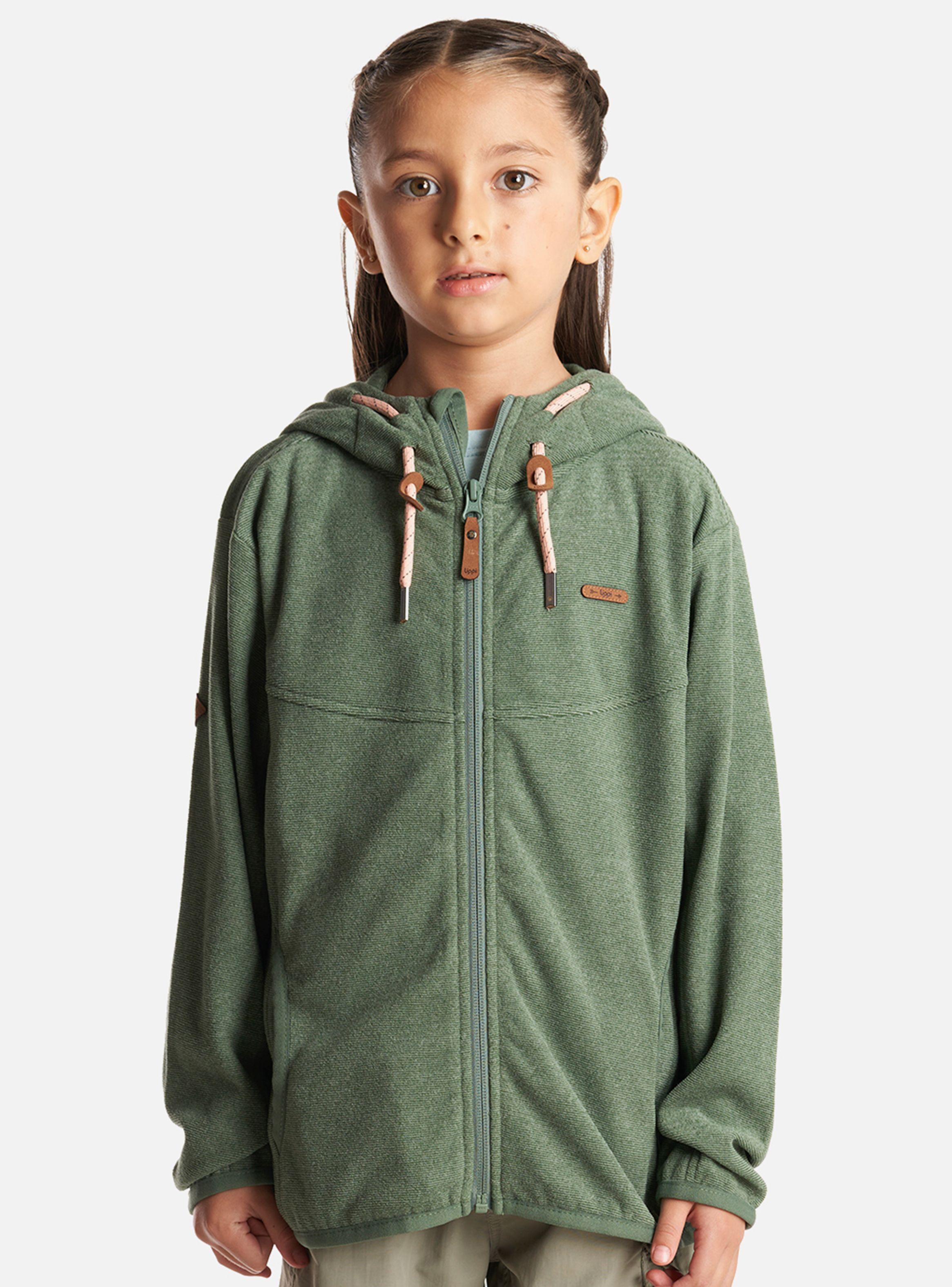 Polerón Niña Stripes Nano-F Full Zip Hoody Botella-0