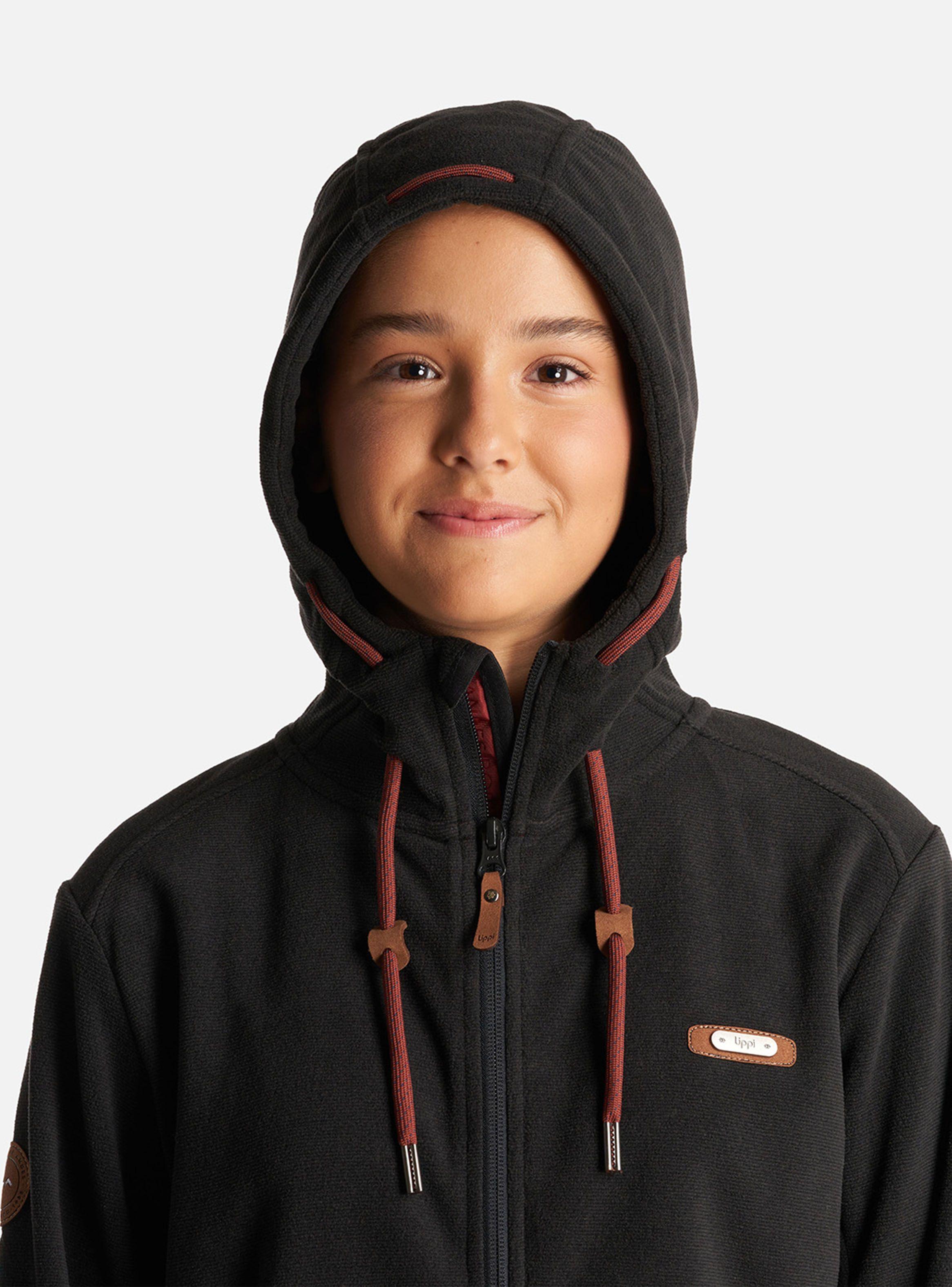 Polerón Teen Girl Stripes Nano-F Full Zip Hoody-2