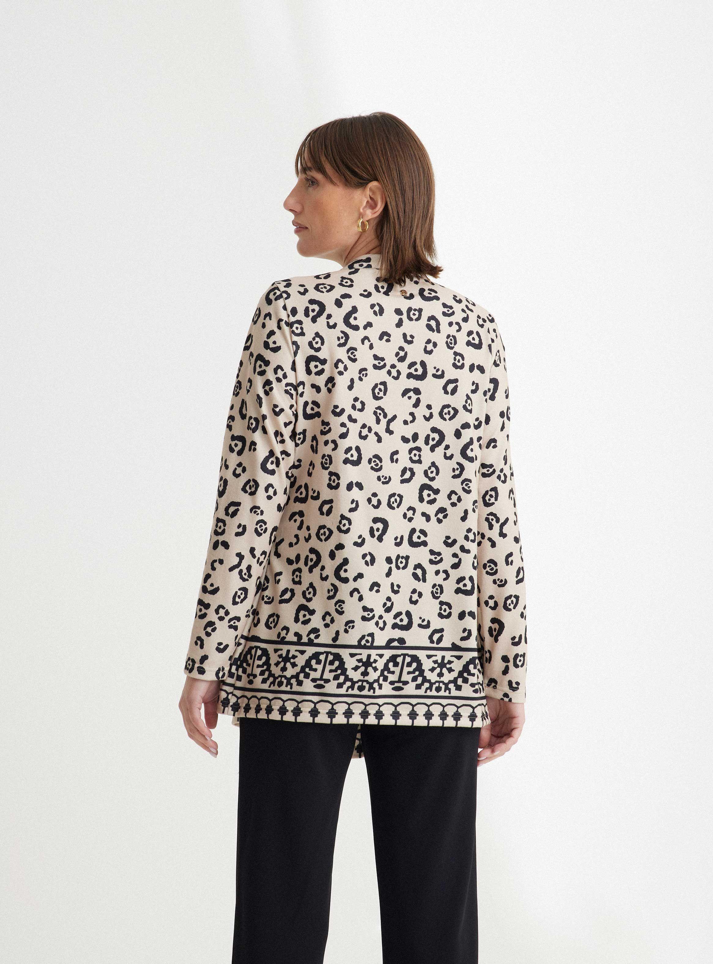 Chaleco Doble Capa Estampado-1