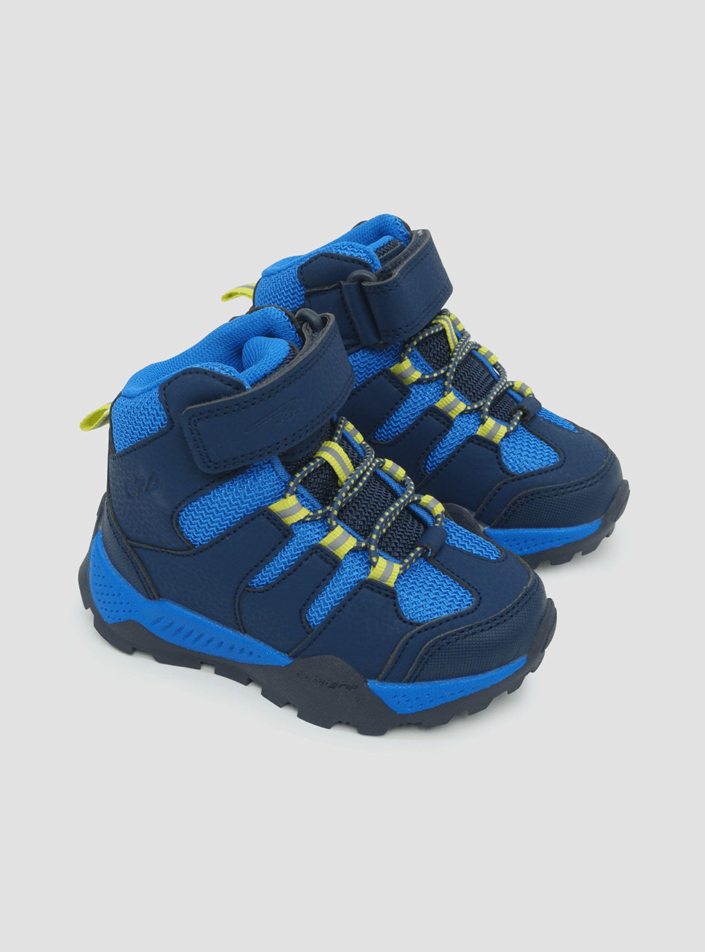 Botín BLue Niño  Velcro y Cordón-1