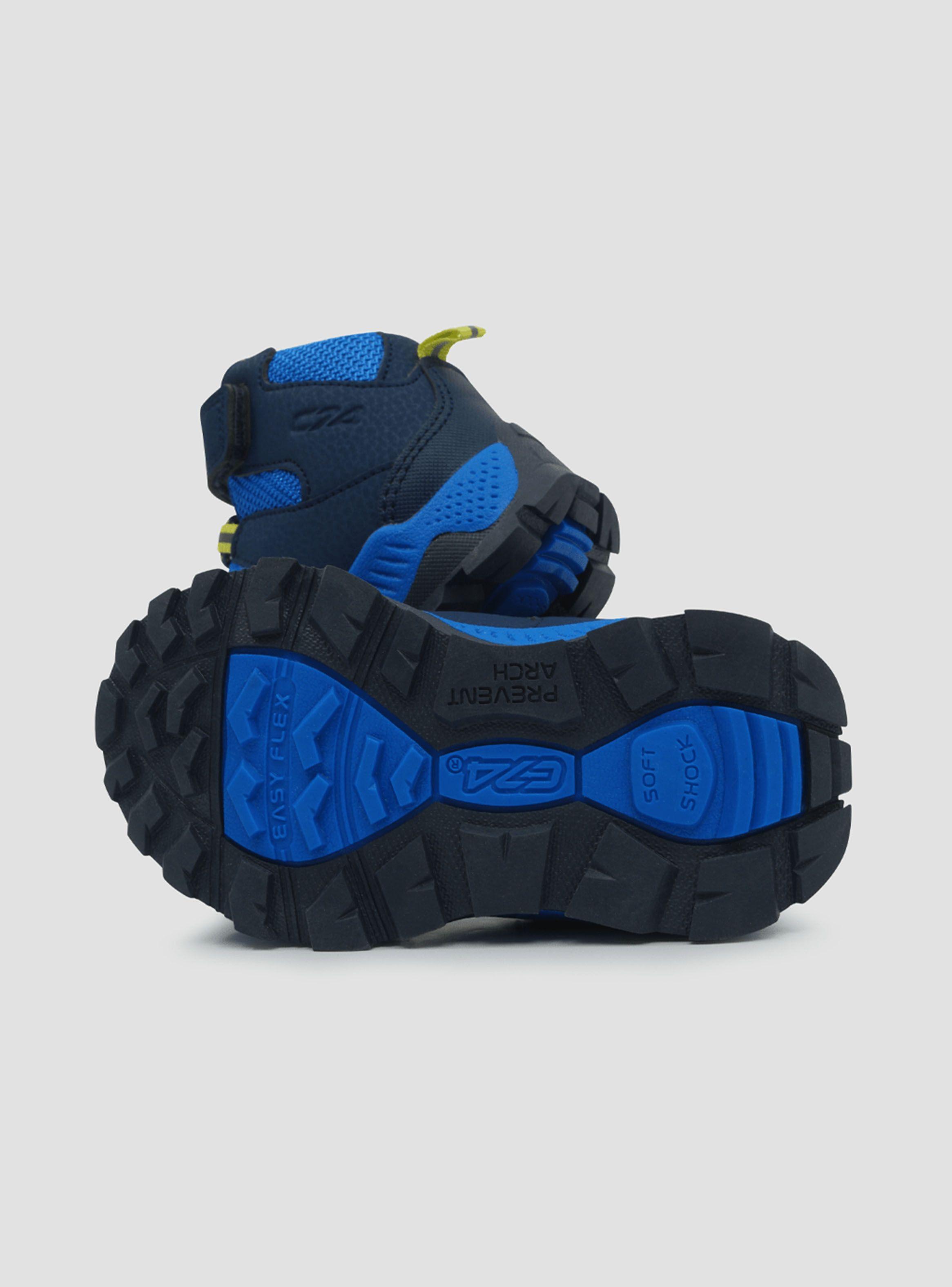 Botín BLue Niño  Velcro y Cordón-2