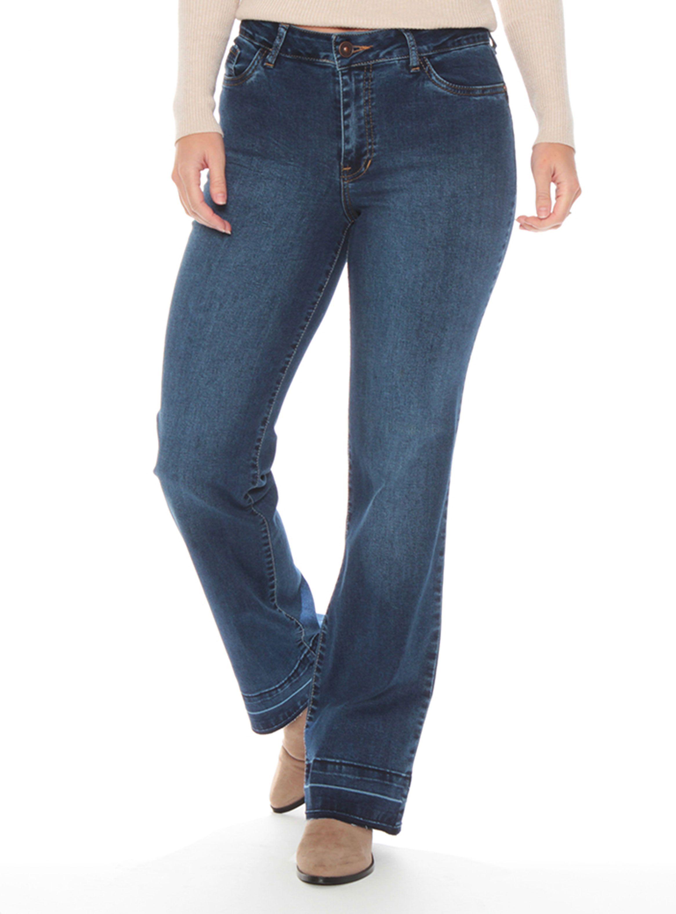 Jeans Recto Tiro Alto Push Up-0