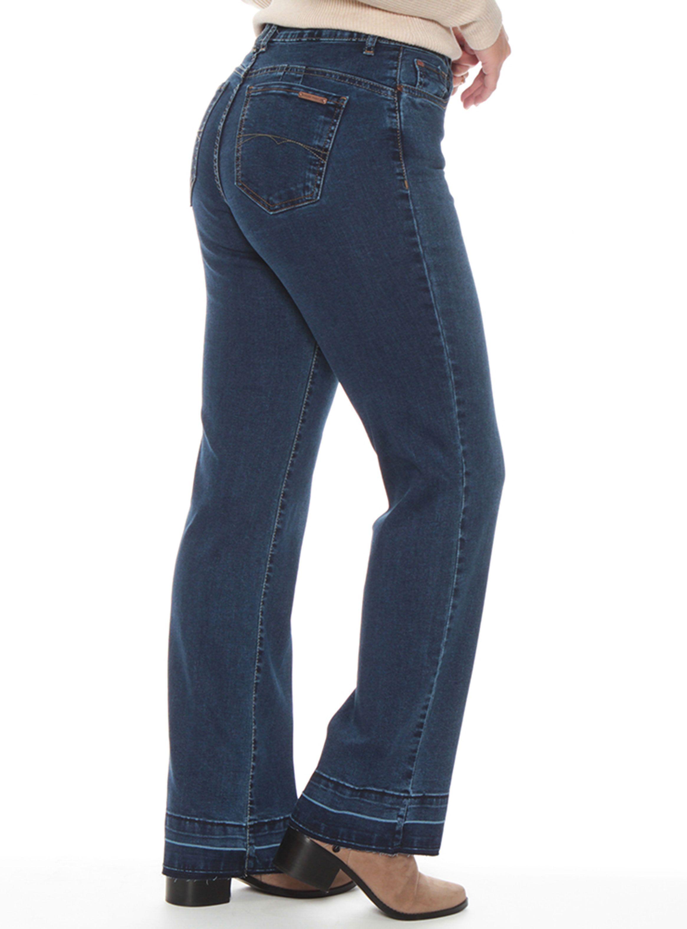 Jeans Recto Tiro Alto Push Up-1
