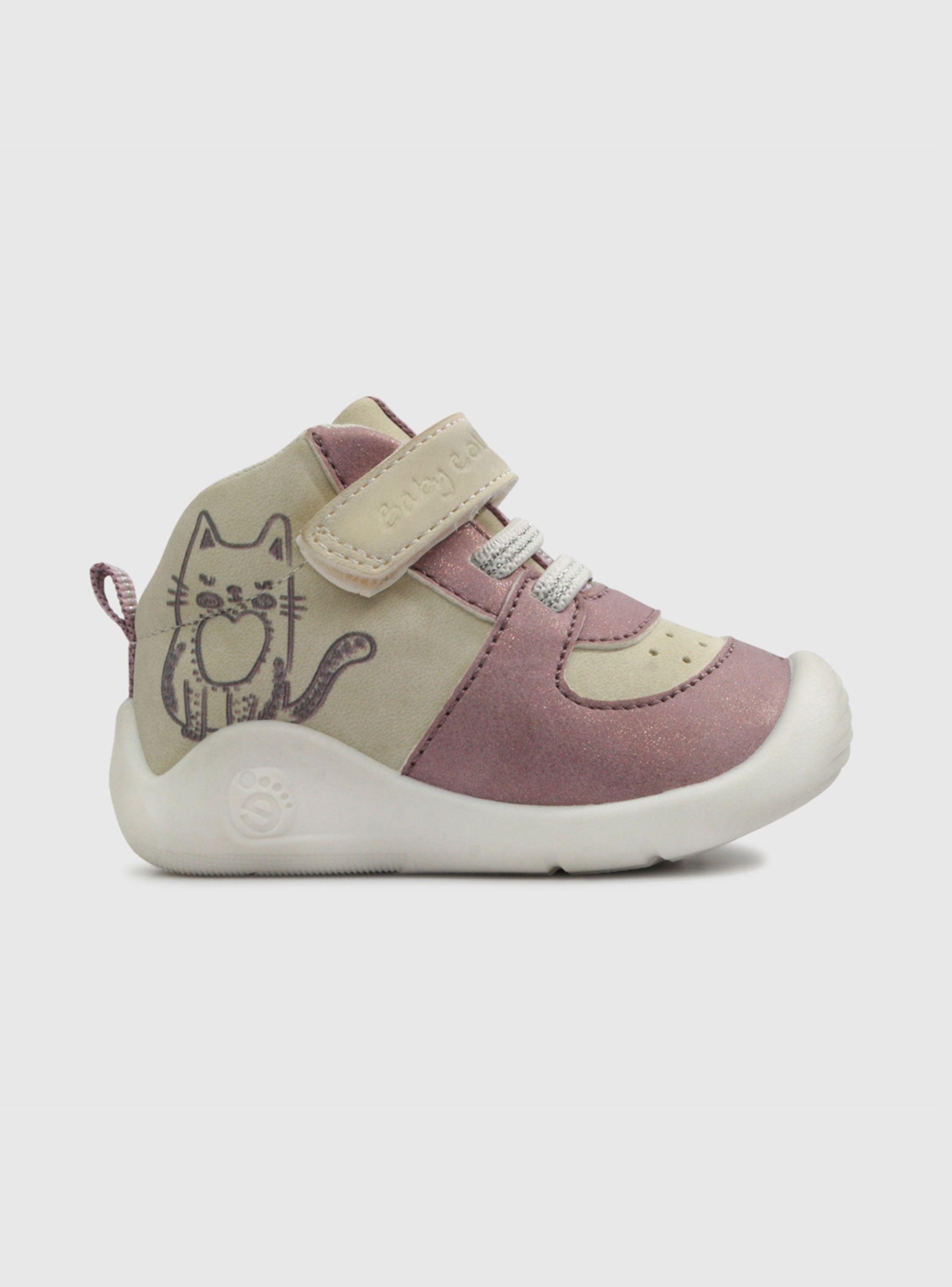 Zapatilla Urbana Cierre de Velcro Elástico Niña-0