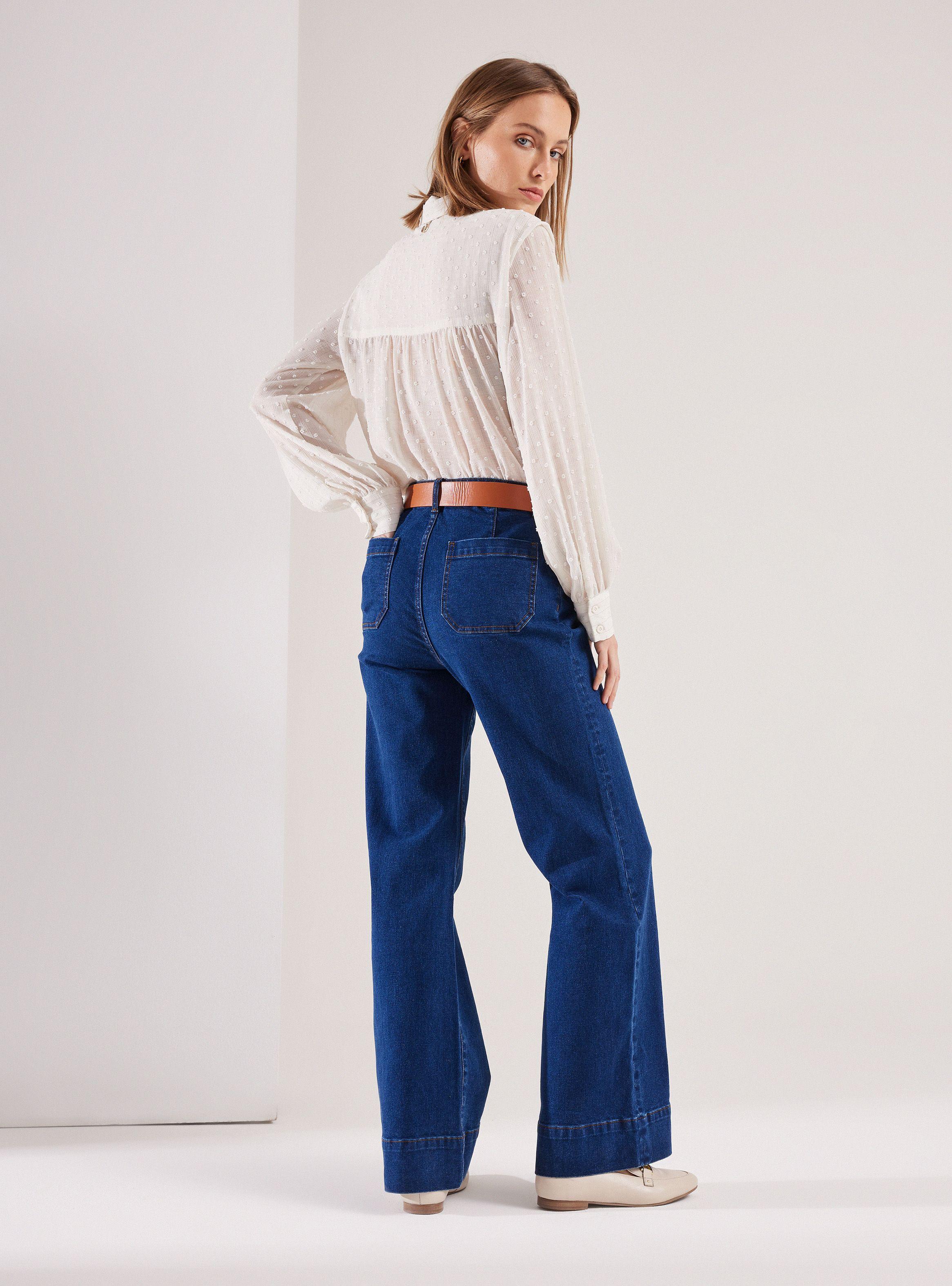 Jeans Corte Pierna Delantero-5