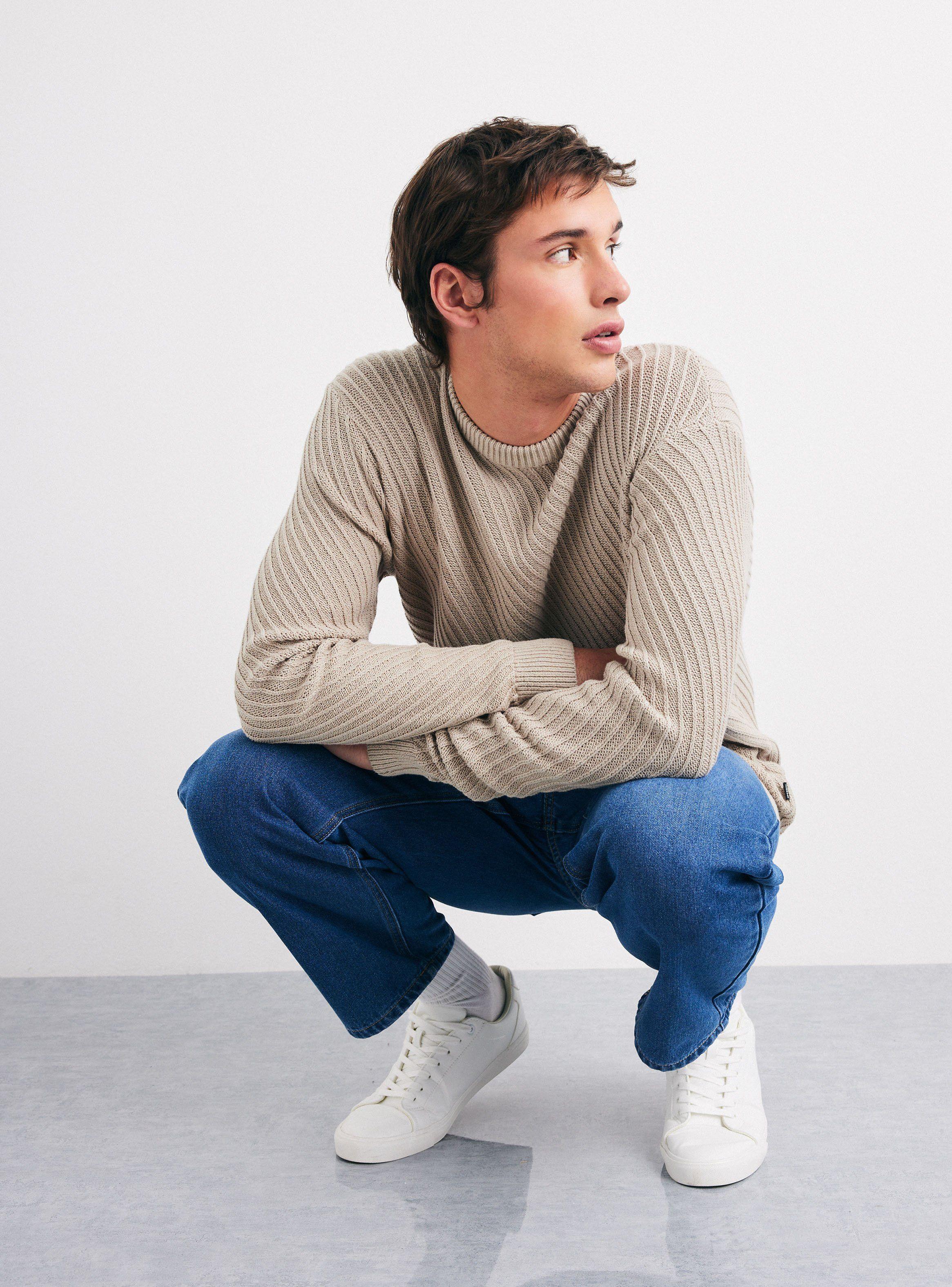 Sweater Tejido Diagonal-4