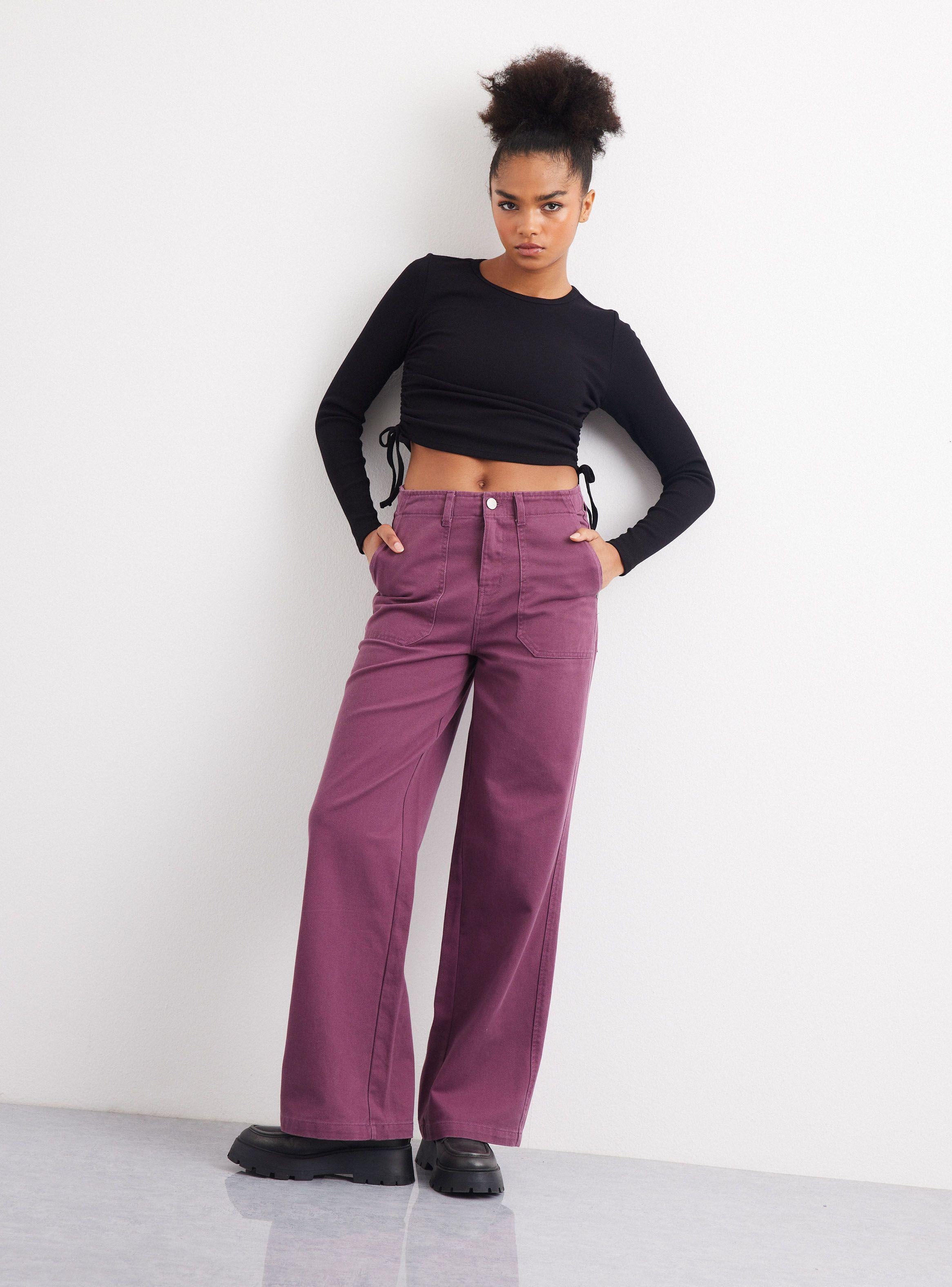 Pantalón Wide Leg Full Print-4
