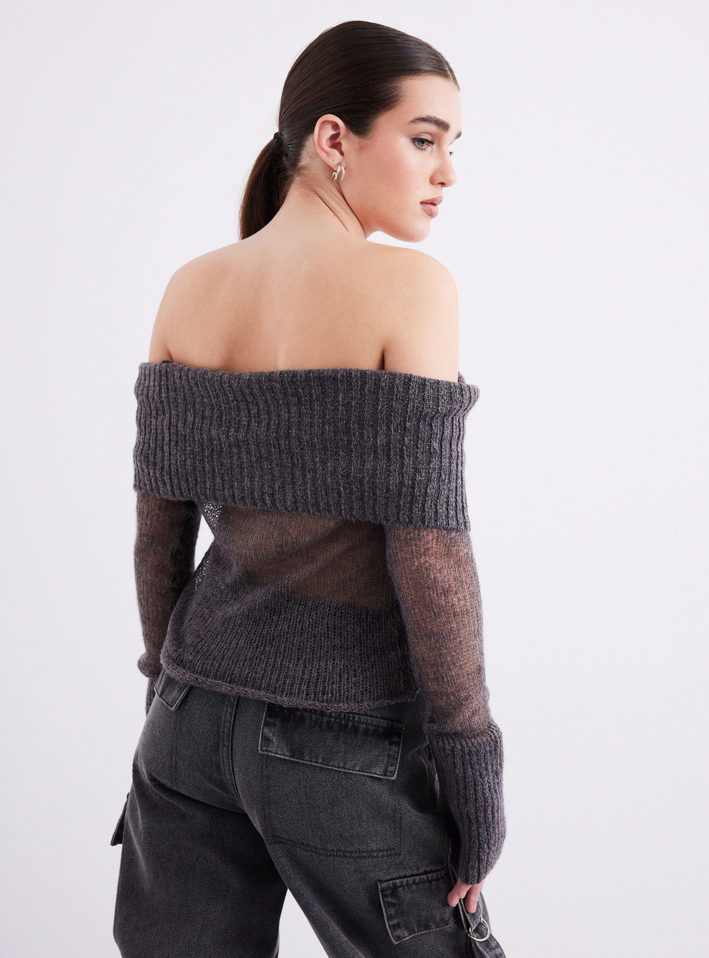 Sweater Liviando Off Shoulder-1