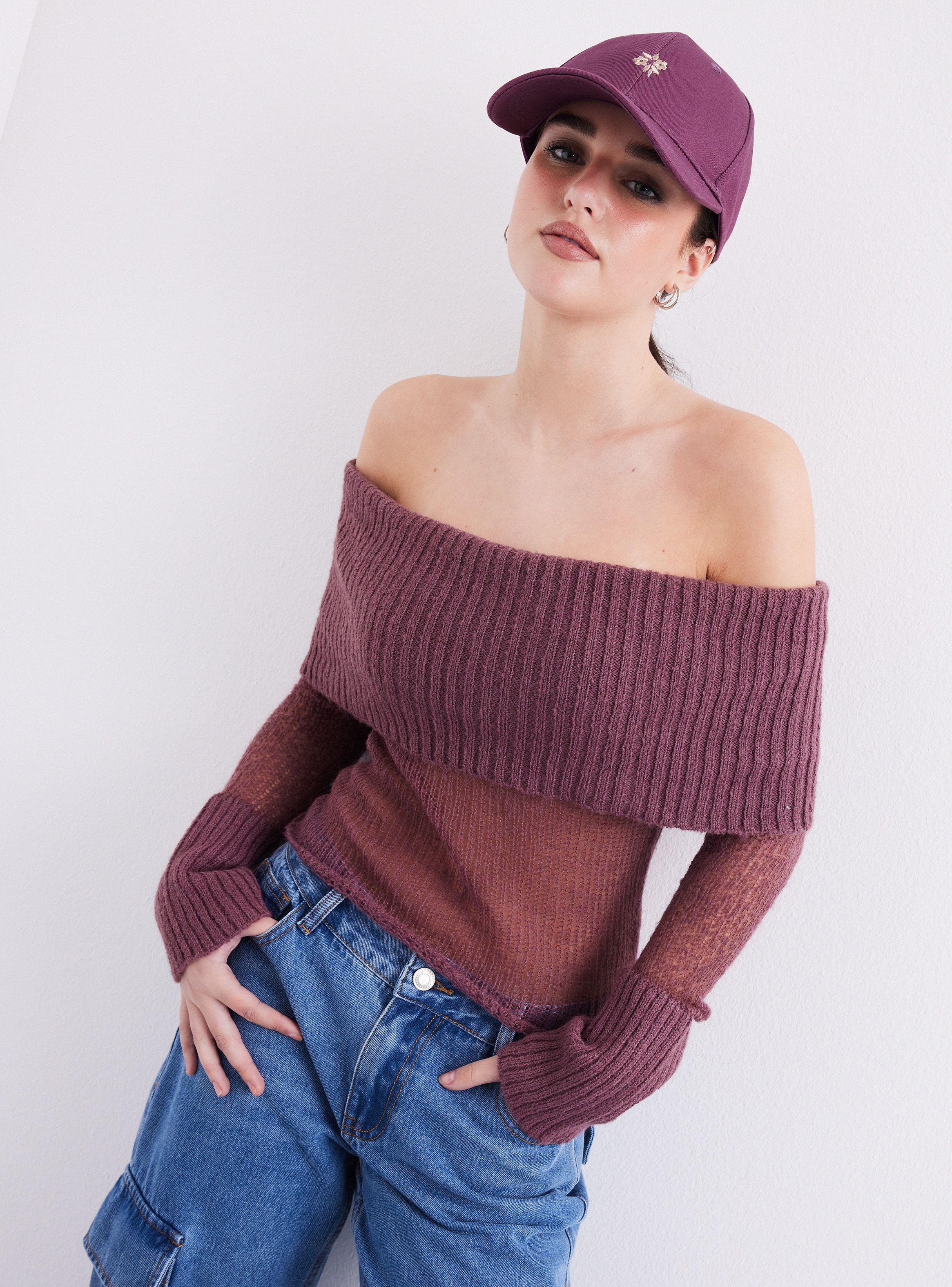 Sweater Liviando Off Shoulder-0