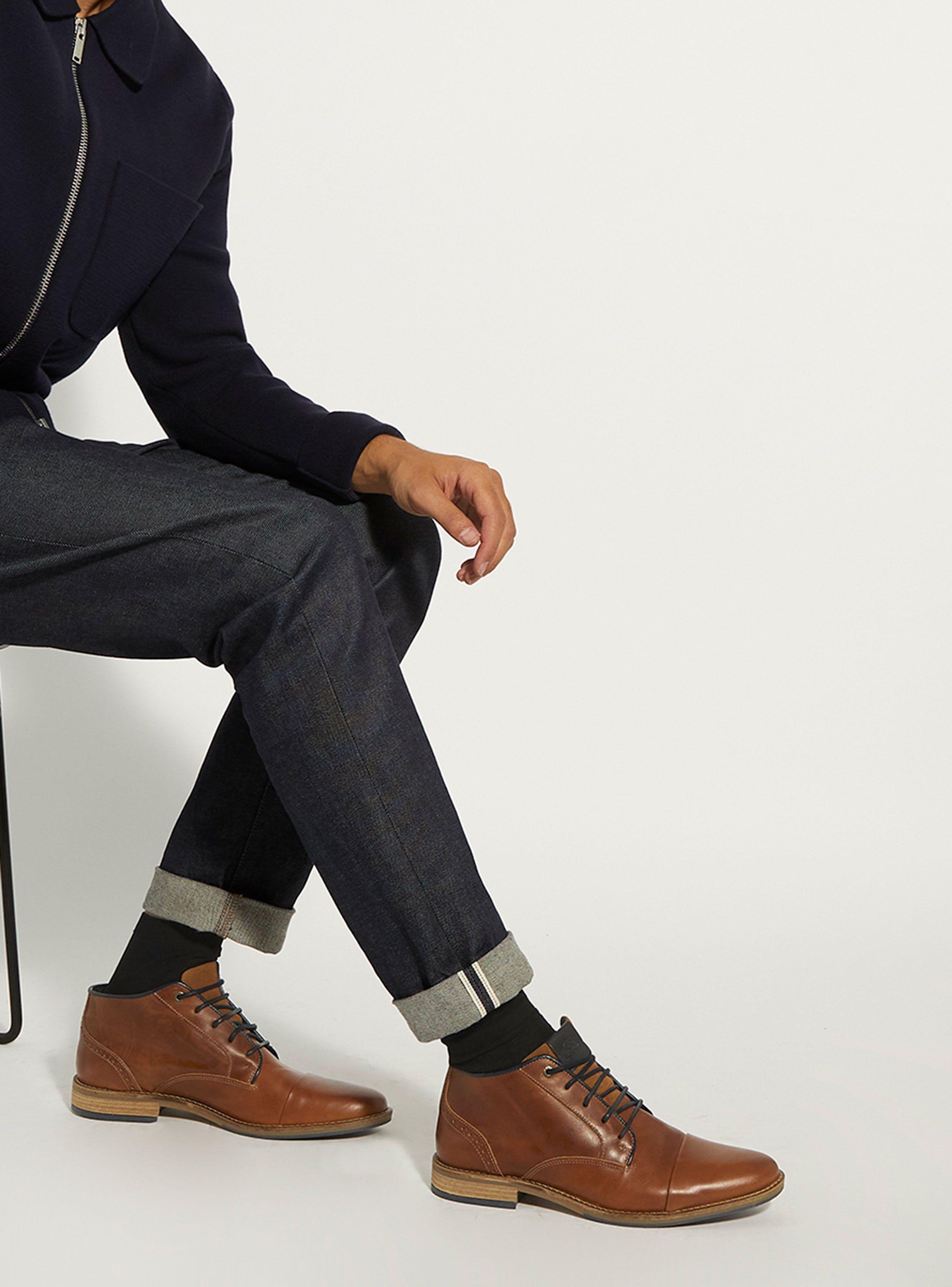 BotÍn Carlings Cuero Hombre-0