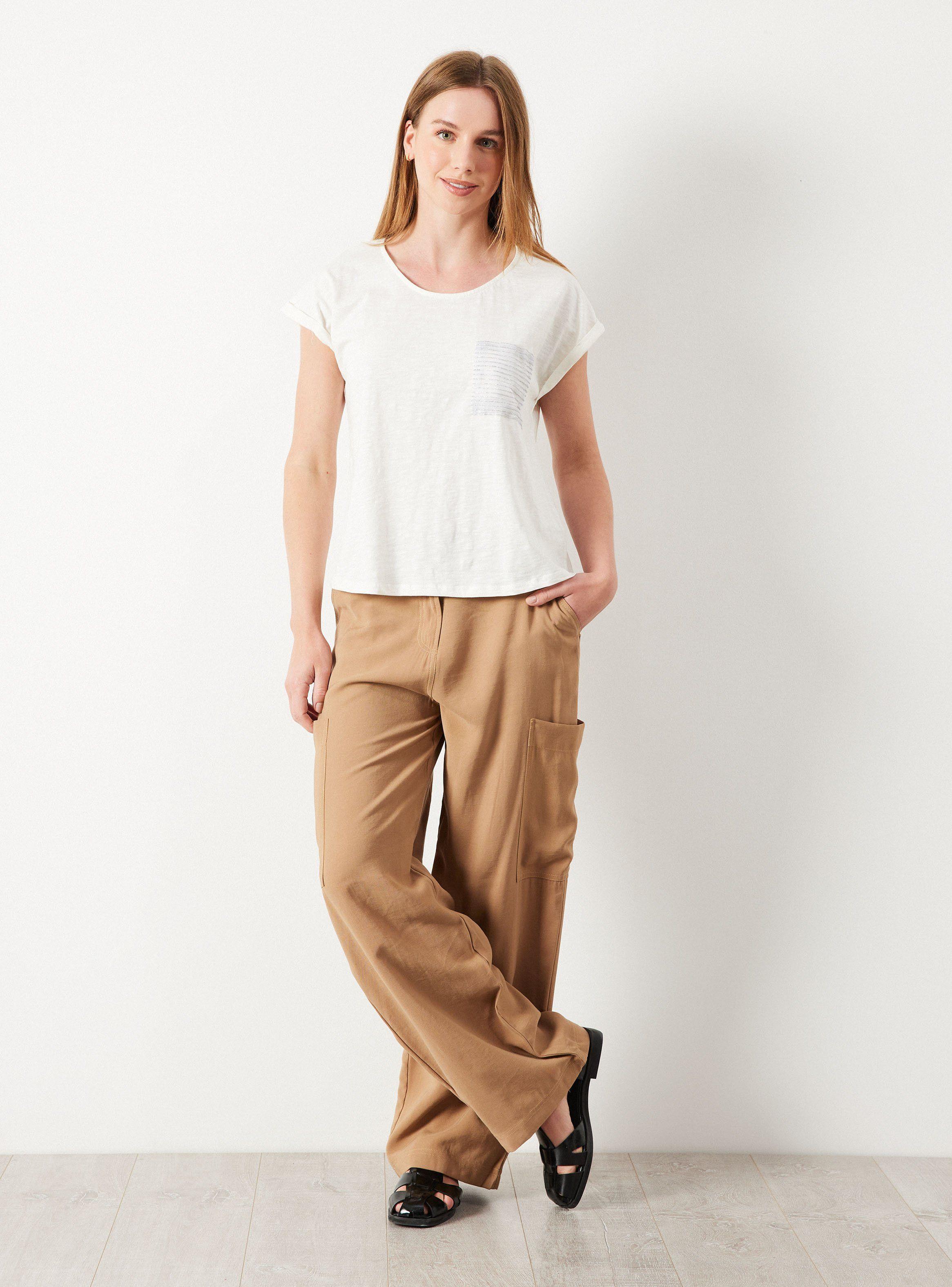 Polera con Bolsillo Algodón-4