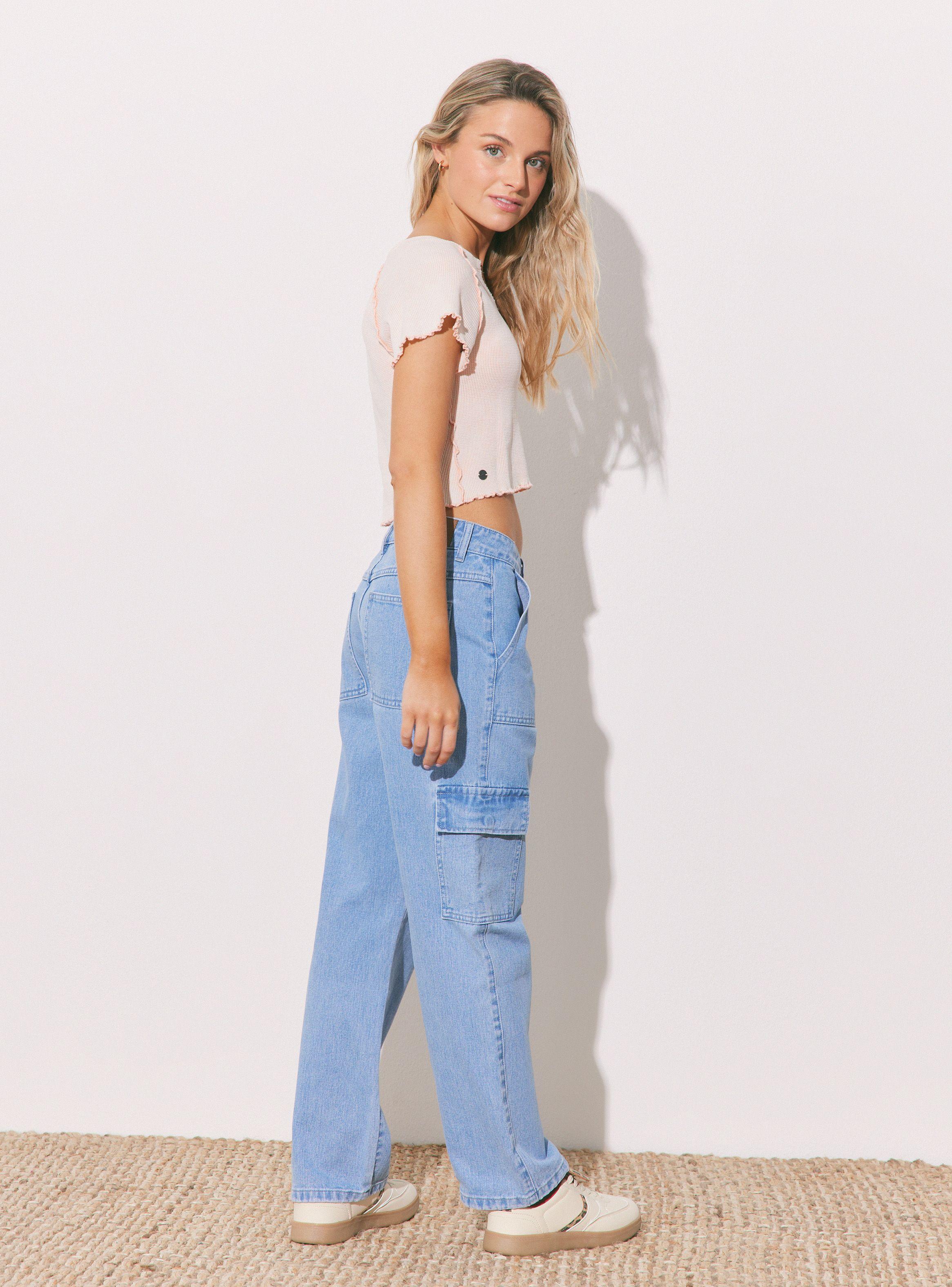 Polera Acid Wash Mangas-5