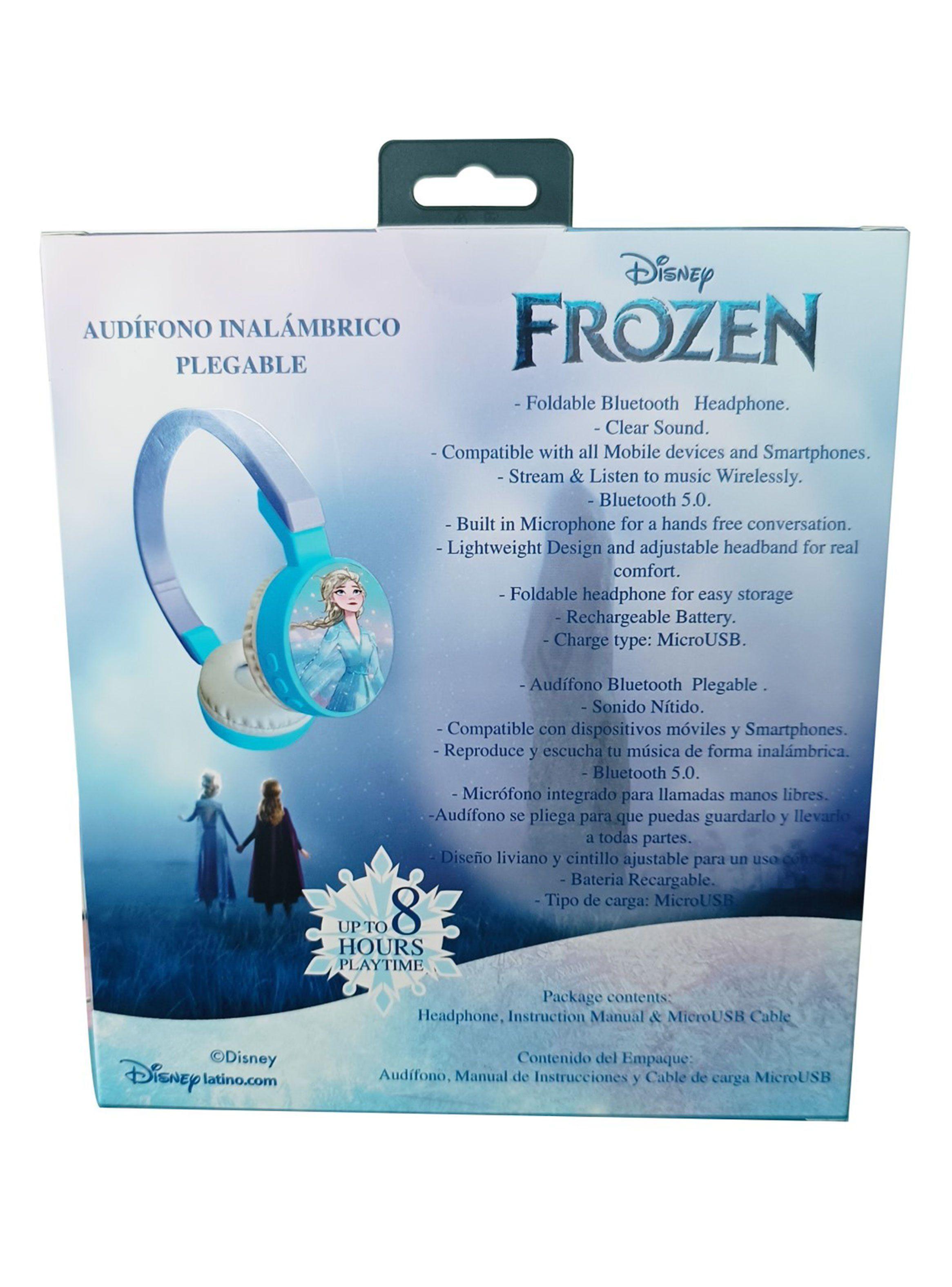 Audífono Inalámbrico Plegable Bluetooth 5.0 Frozen-3
