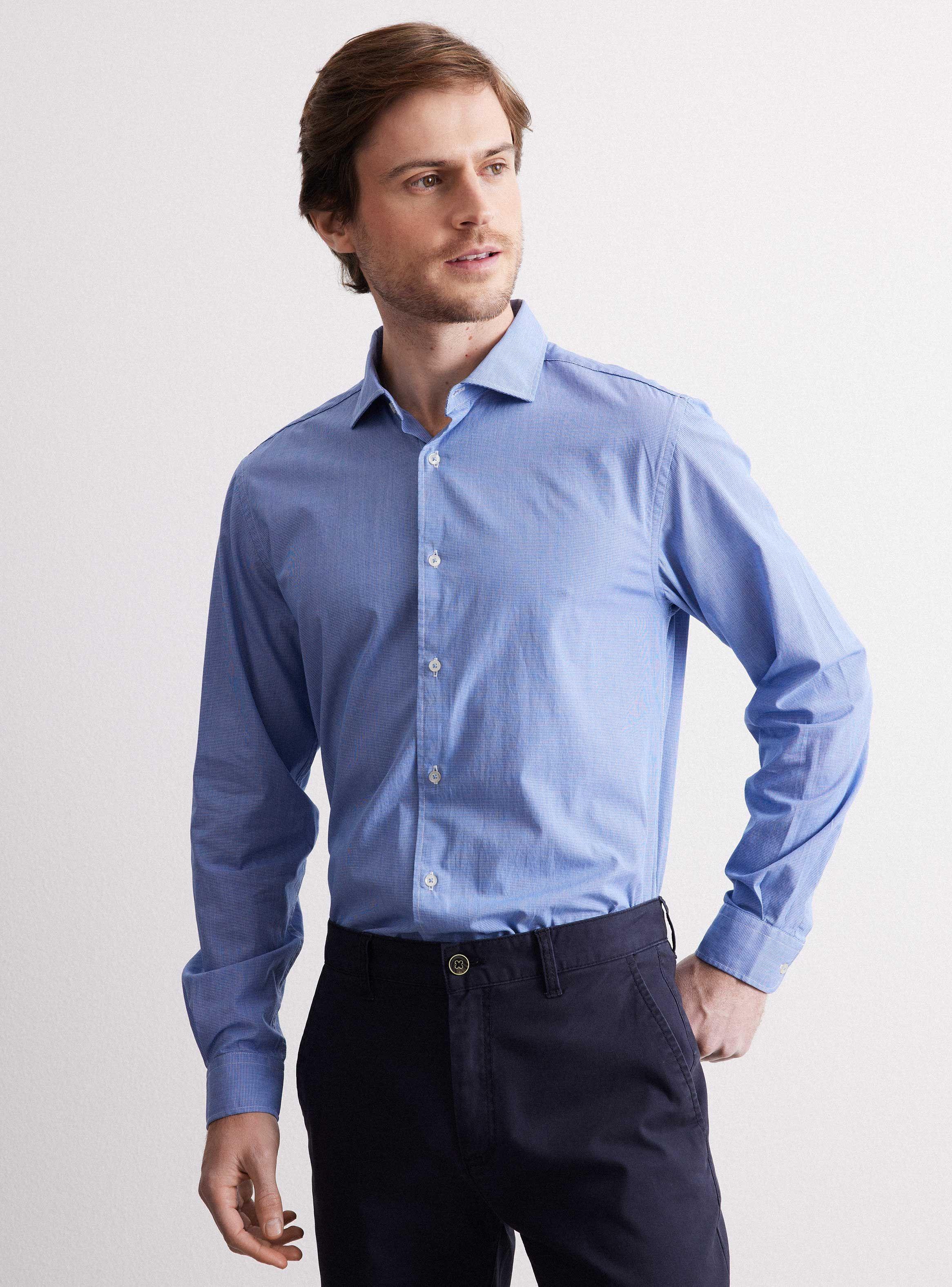 Camisa Pie de Poule de Alaniz