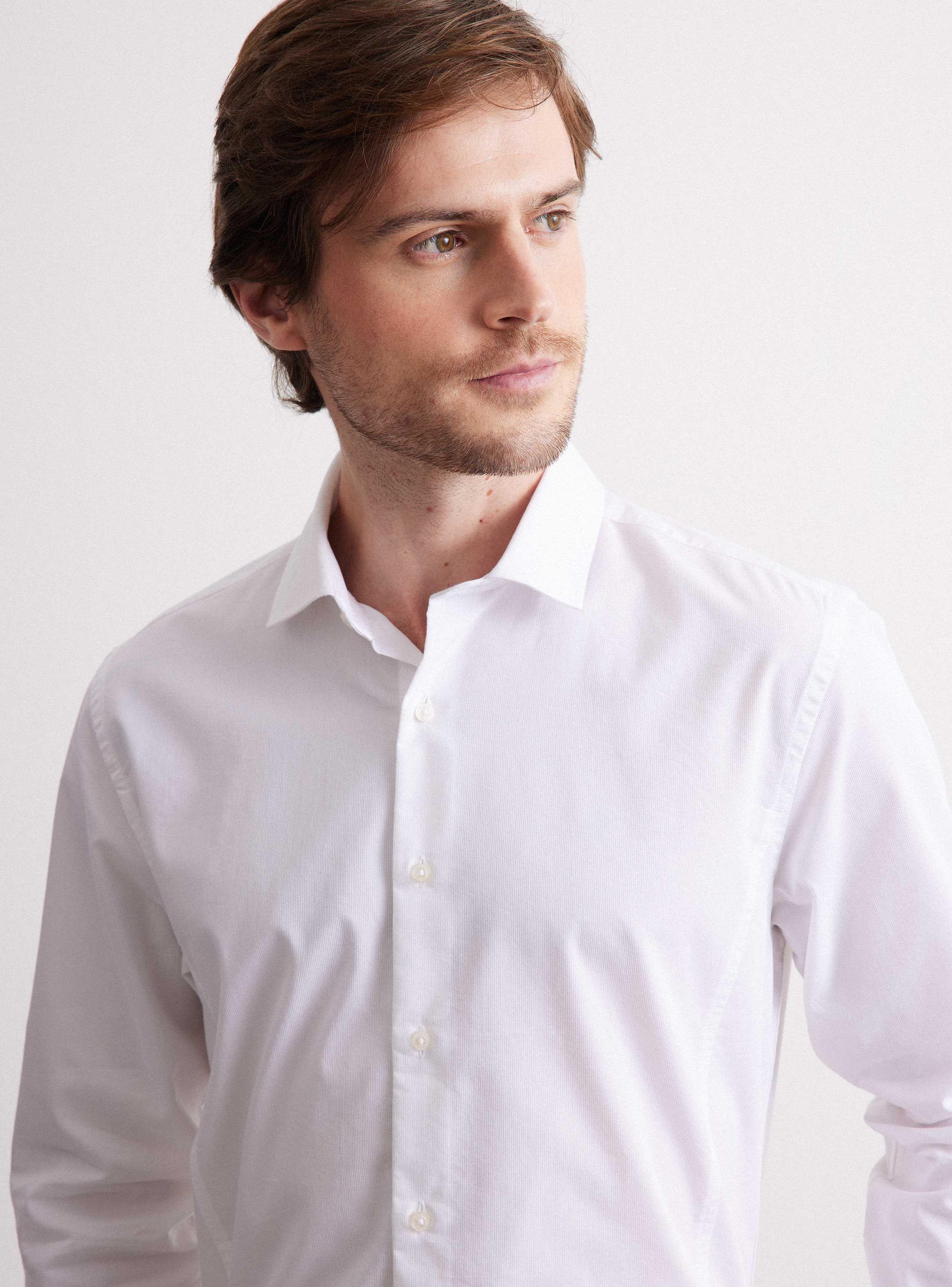 Camisa Texturada Casual de Alaniz