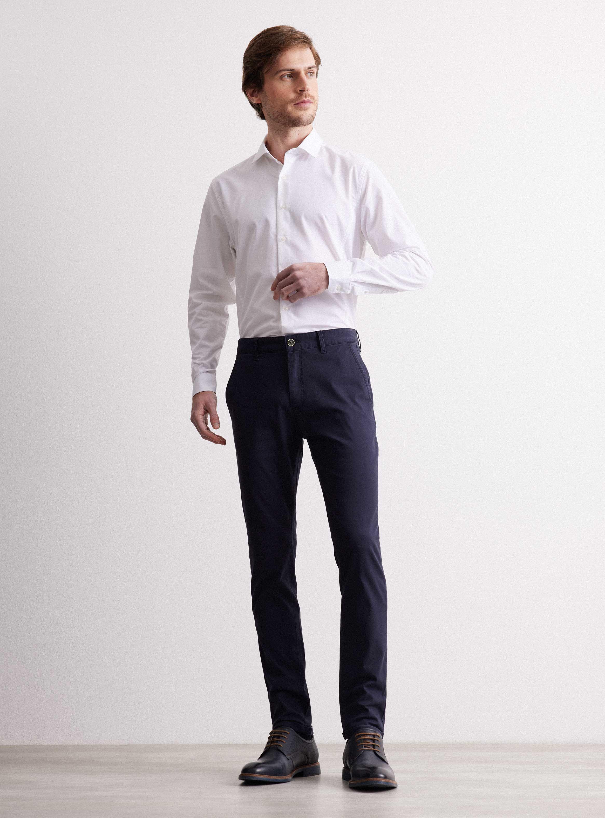 Camisa Texturada Casual de Alaniz