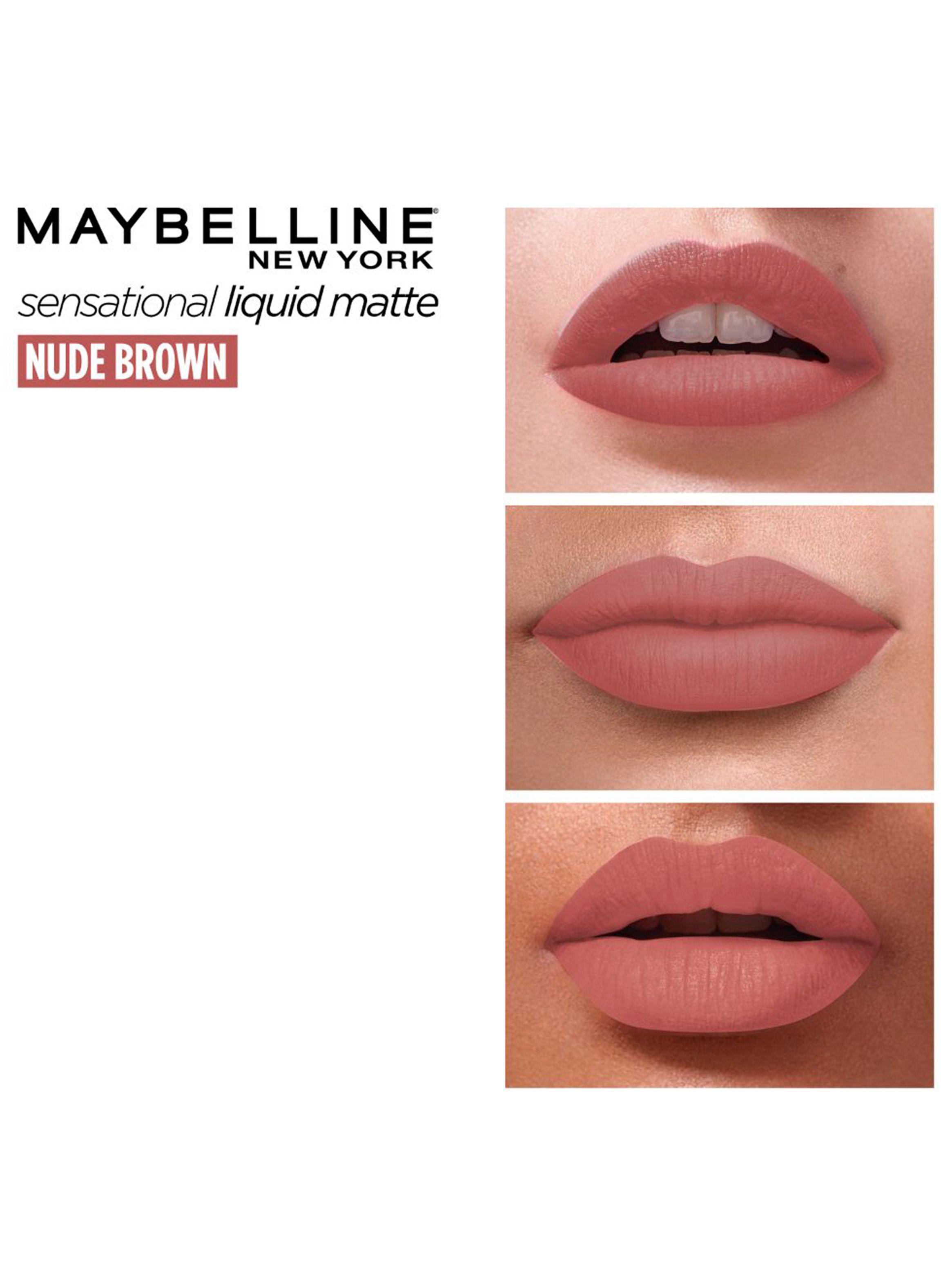 Labial Sensational Liquid Matte Maybelline-3