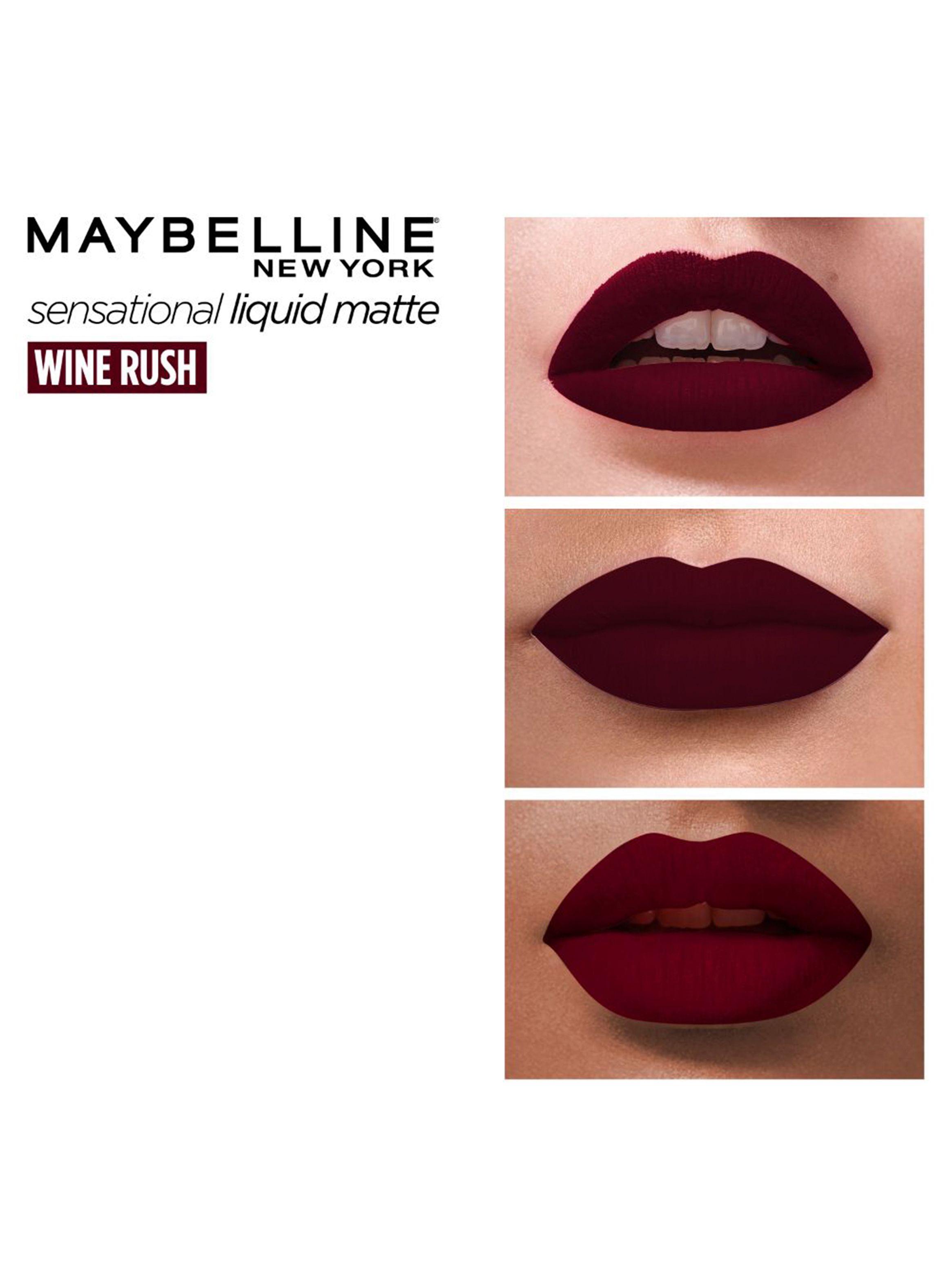 Labial Sensational Liquid Matte Maybelline-3