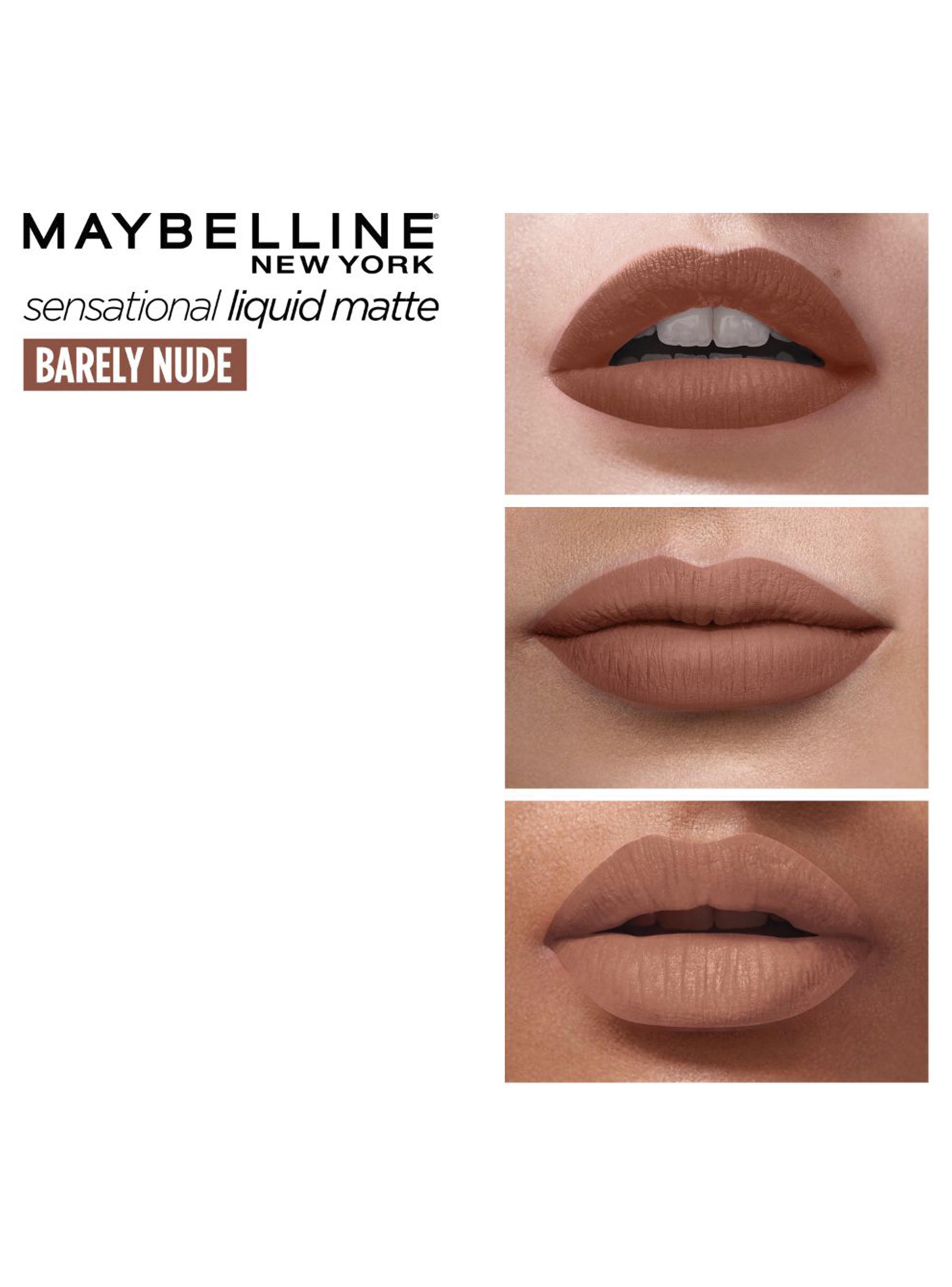 Labial Sensational Liquid Matte Maybelline-3