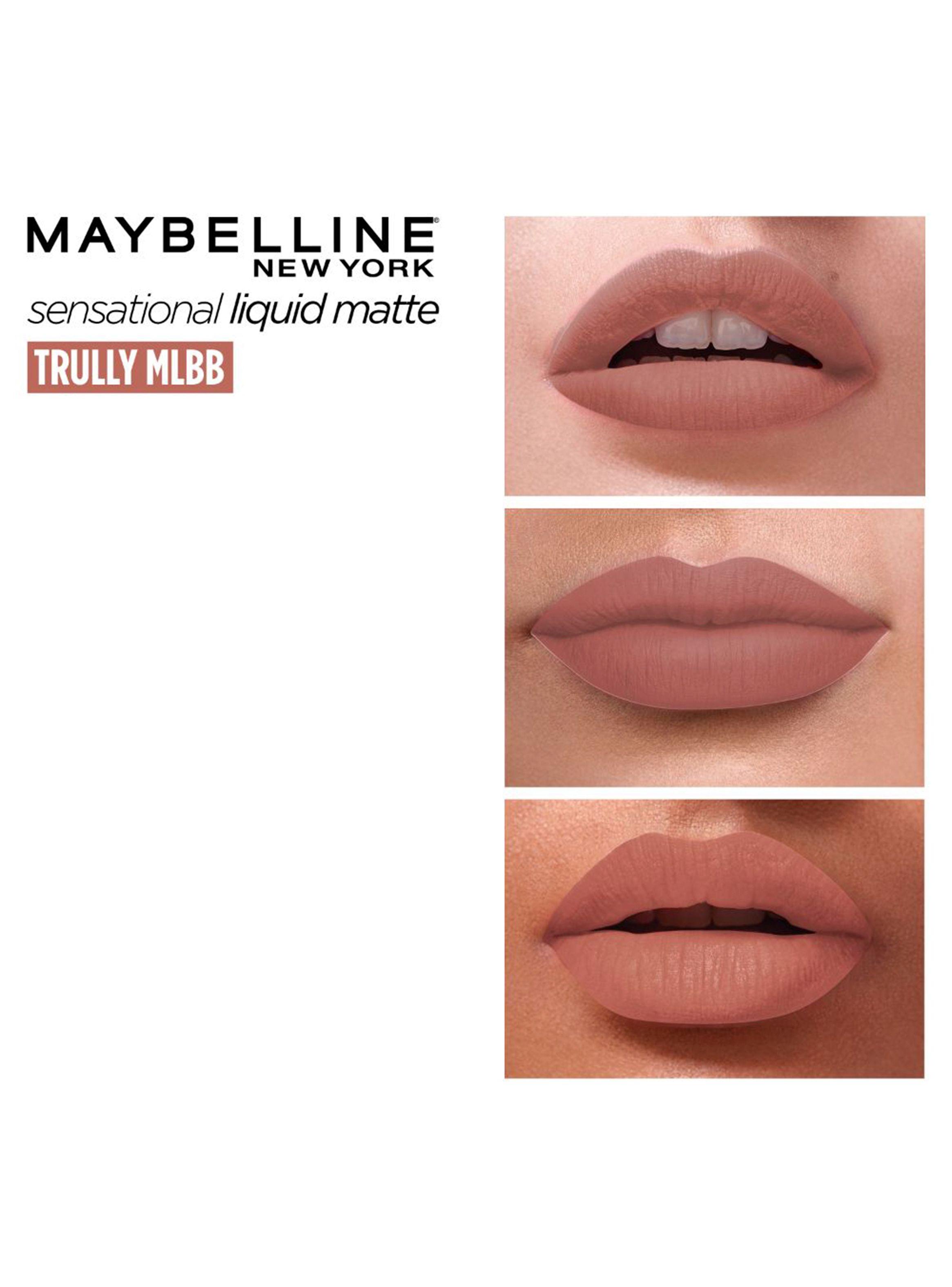 Labial Sensational Liquid Matte Maybelline-3