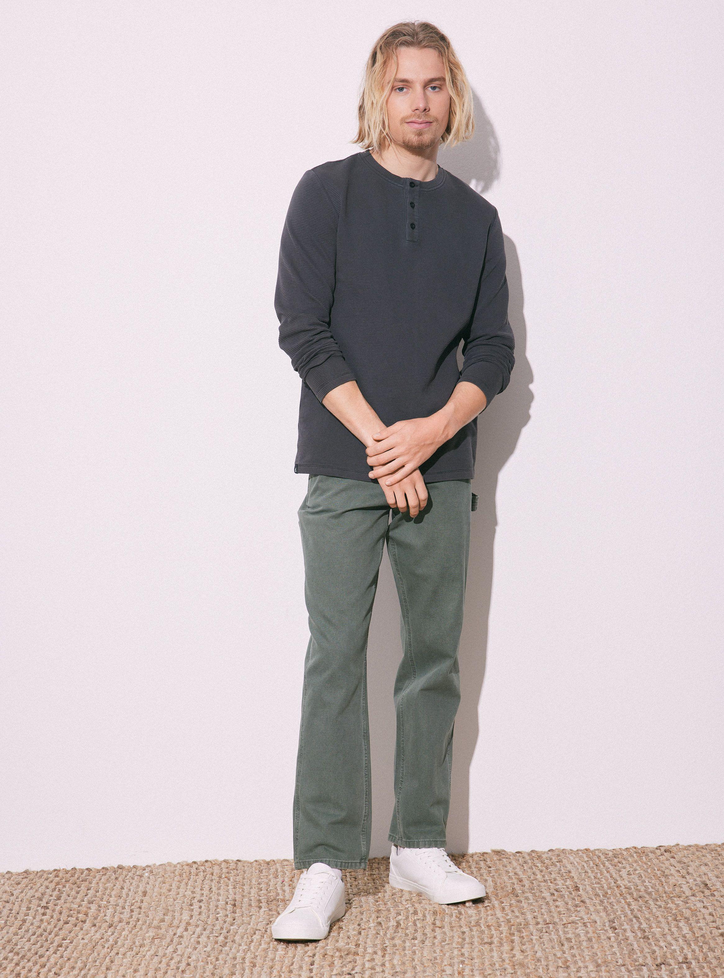 Polera Ottoman Lavado Garment Dye-4