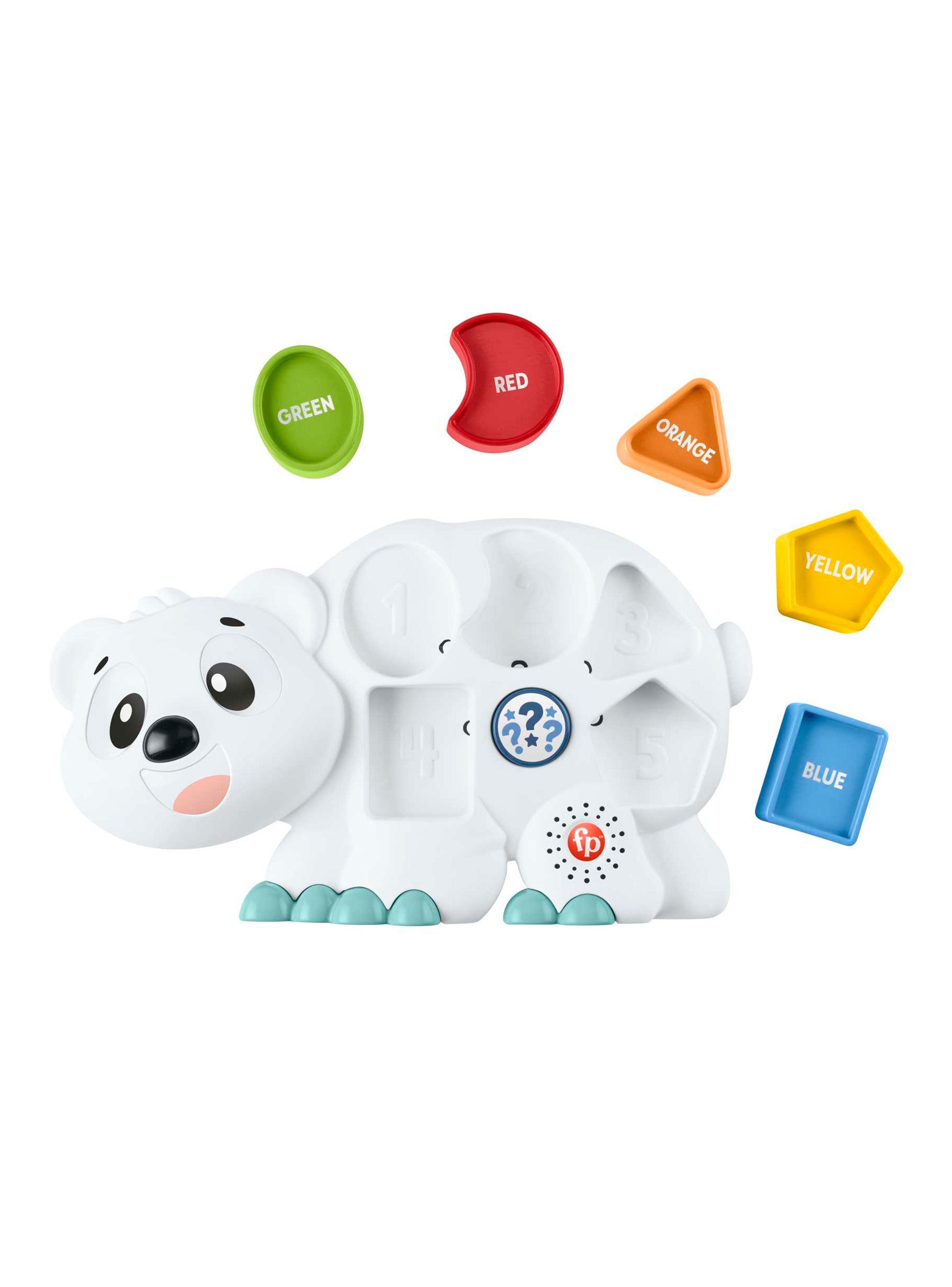 Linkimals Oso Polar Figuras Coloridas Juguete-1