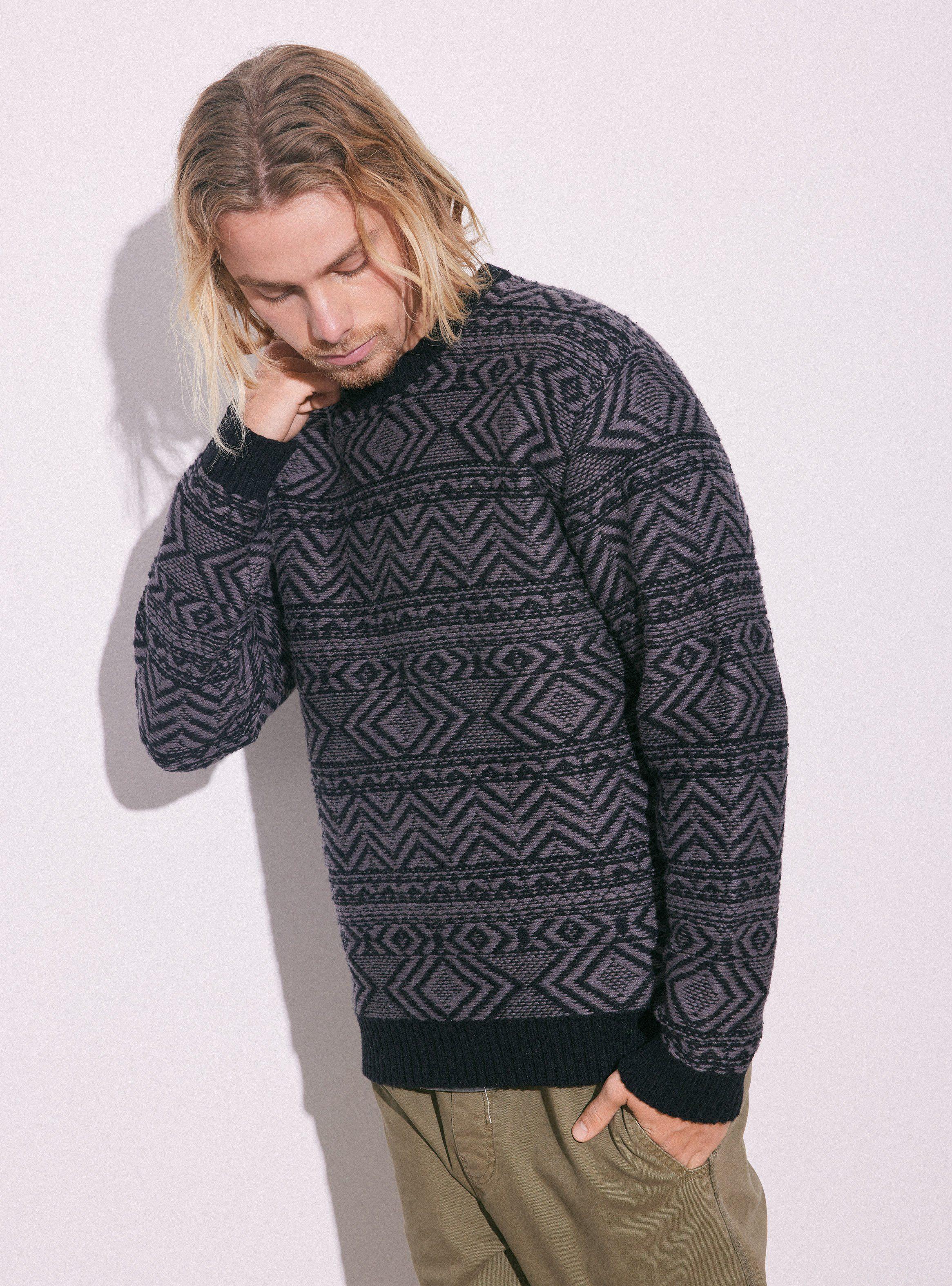 Sweater Diseño Étnico-0