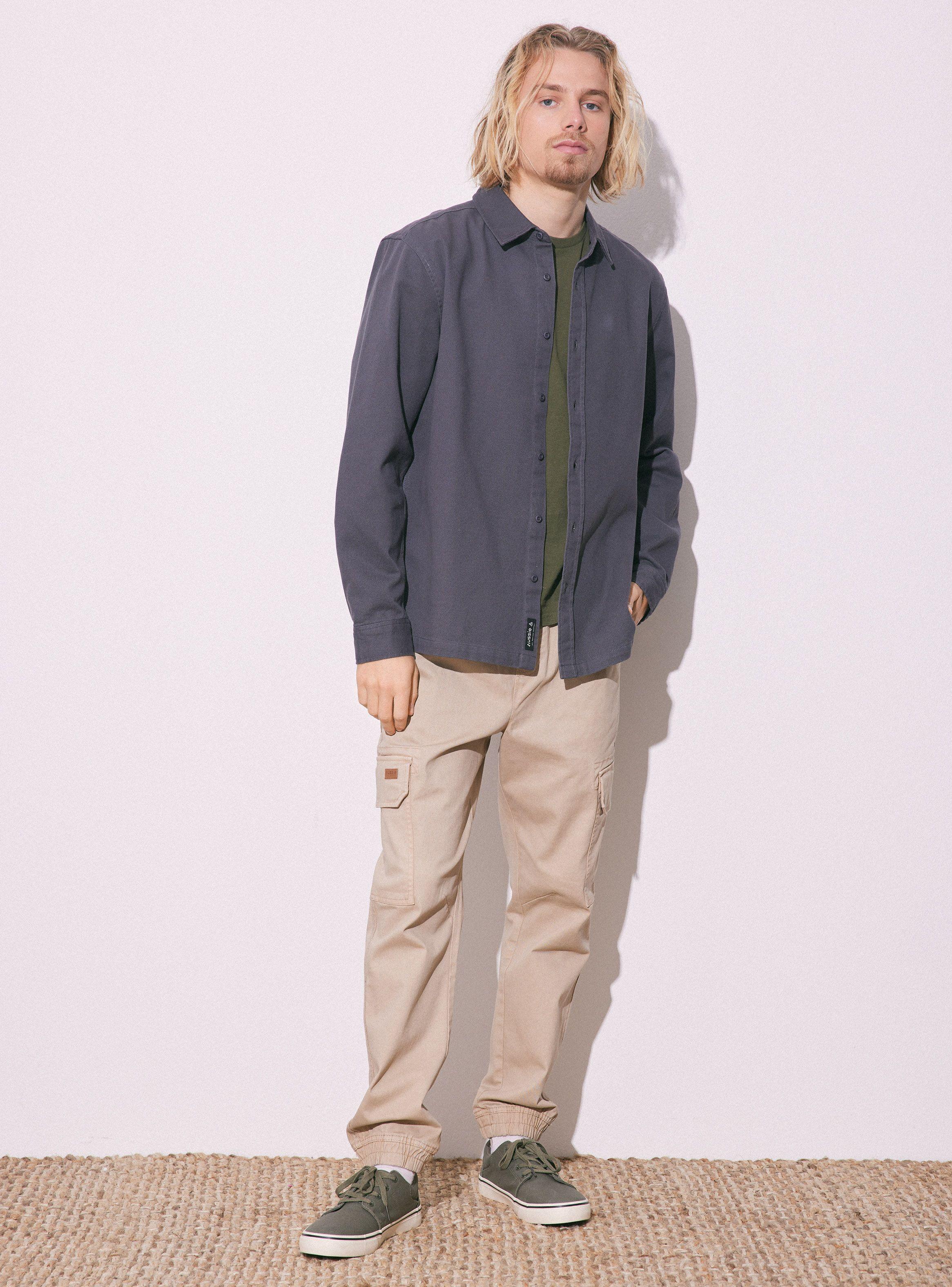 Camisa Casual Modelo Lavada-4