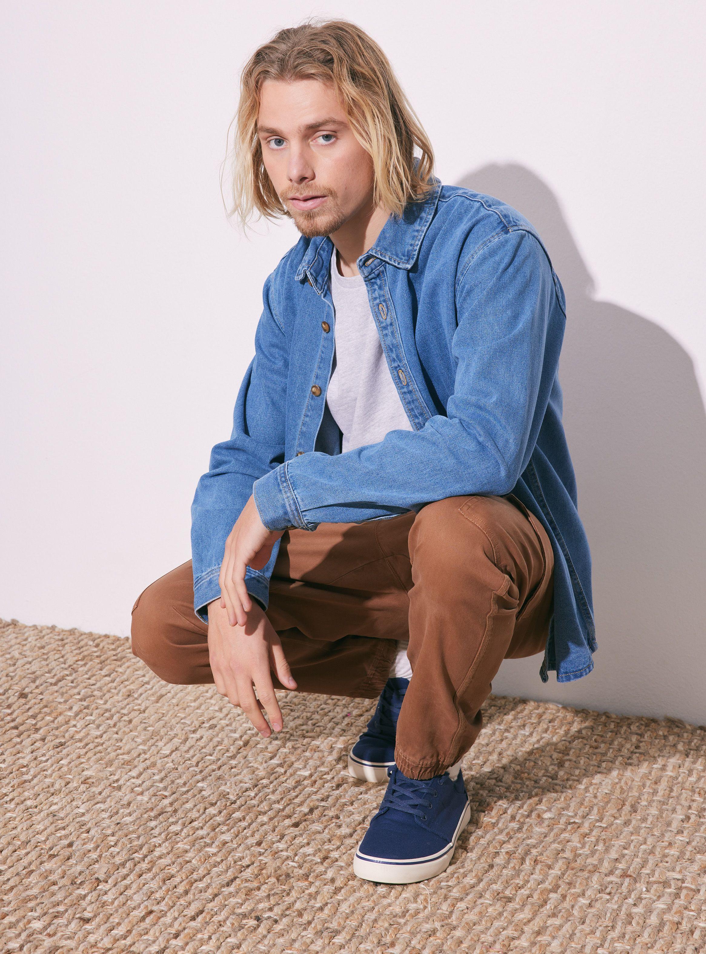 Camisa Denim Lavado de Vestir-4