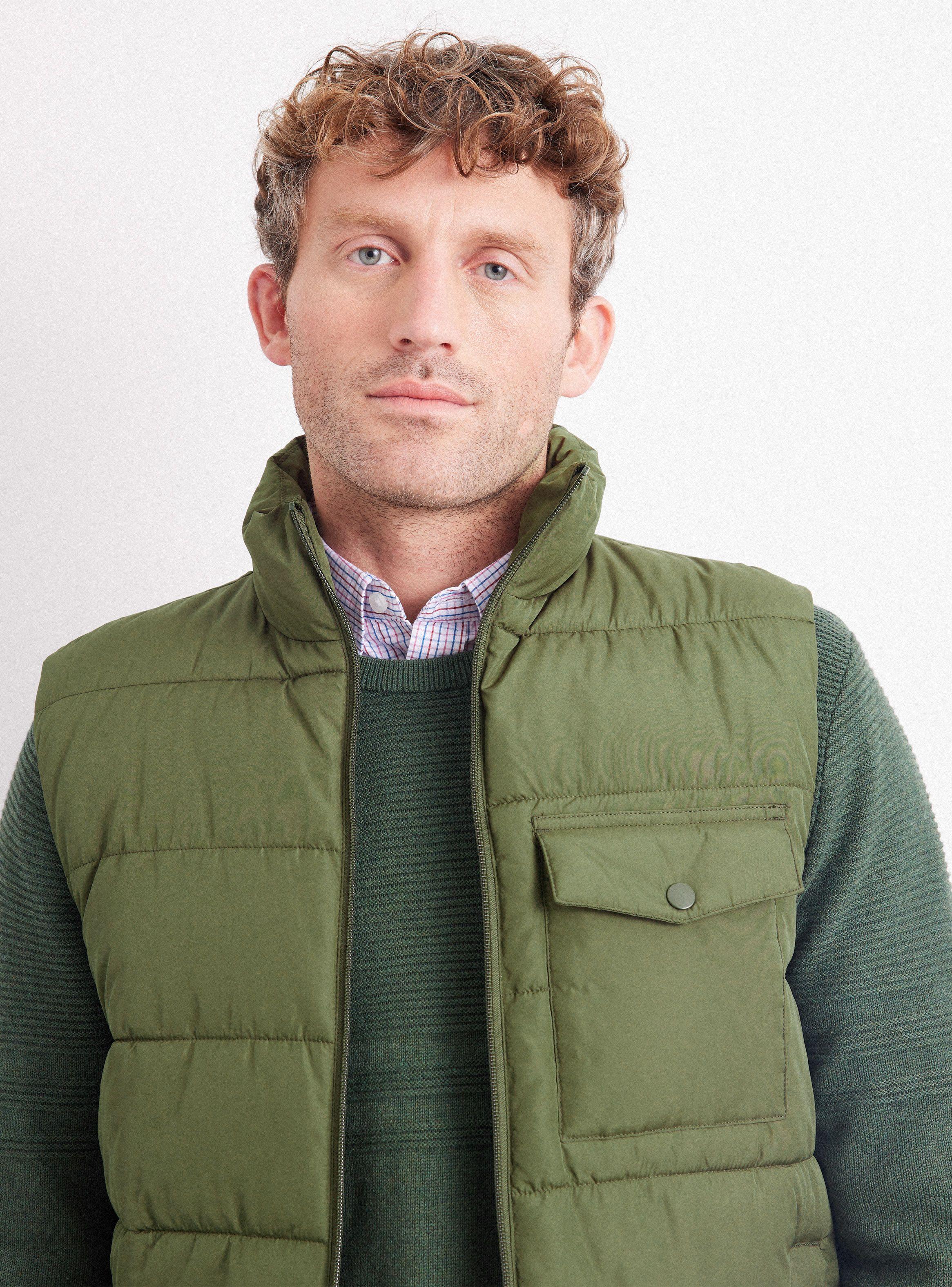 Parka Sin Mangas con Bolsillo-2