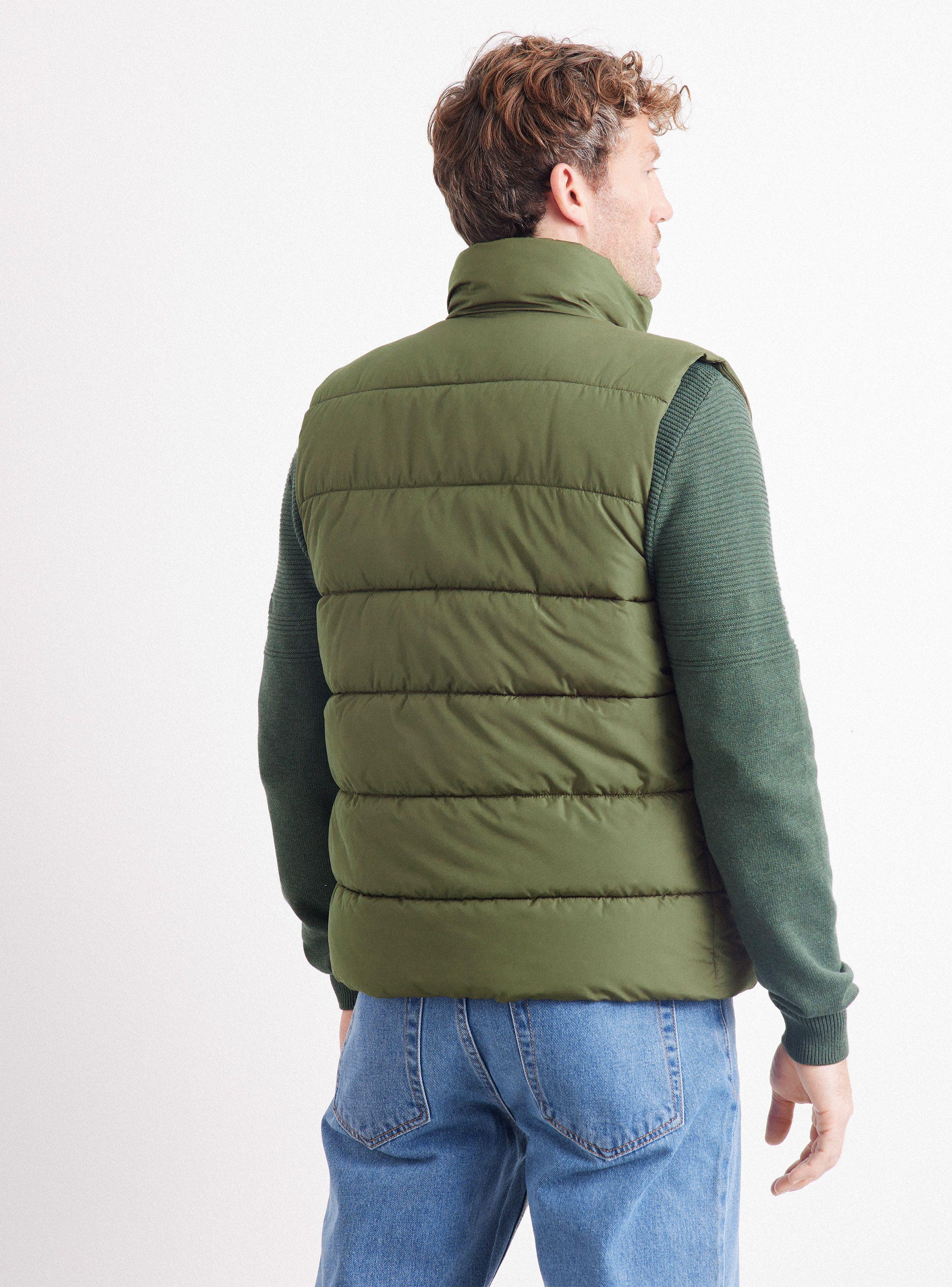 Parka Sin Mangas con Bolsillo-1