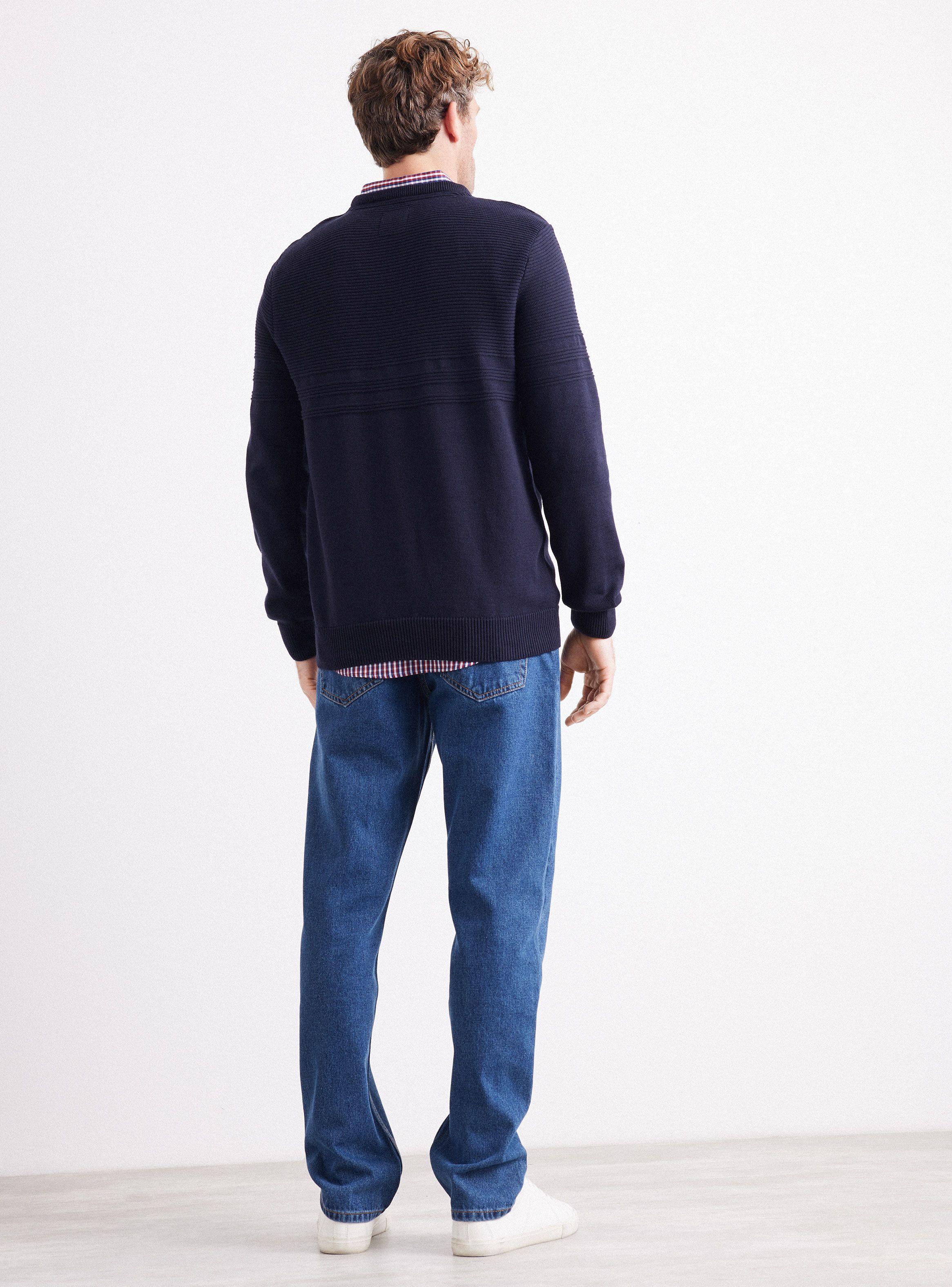 Sweater Cuello Redondo Texturado-5