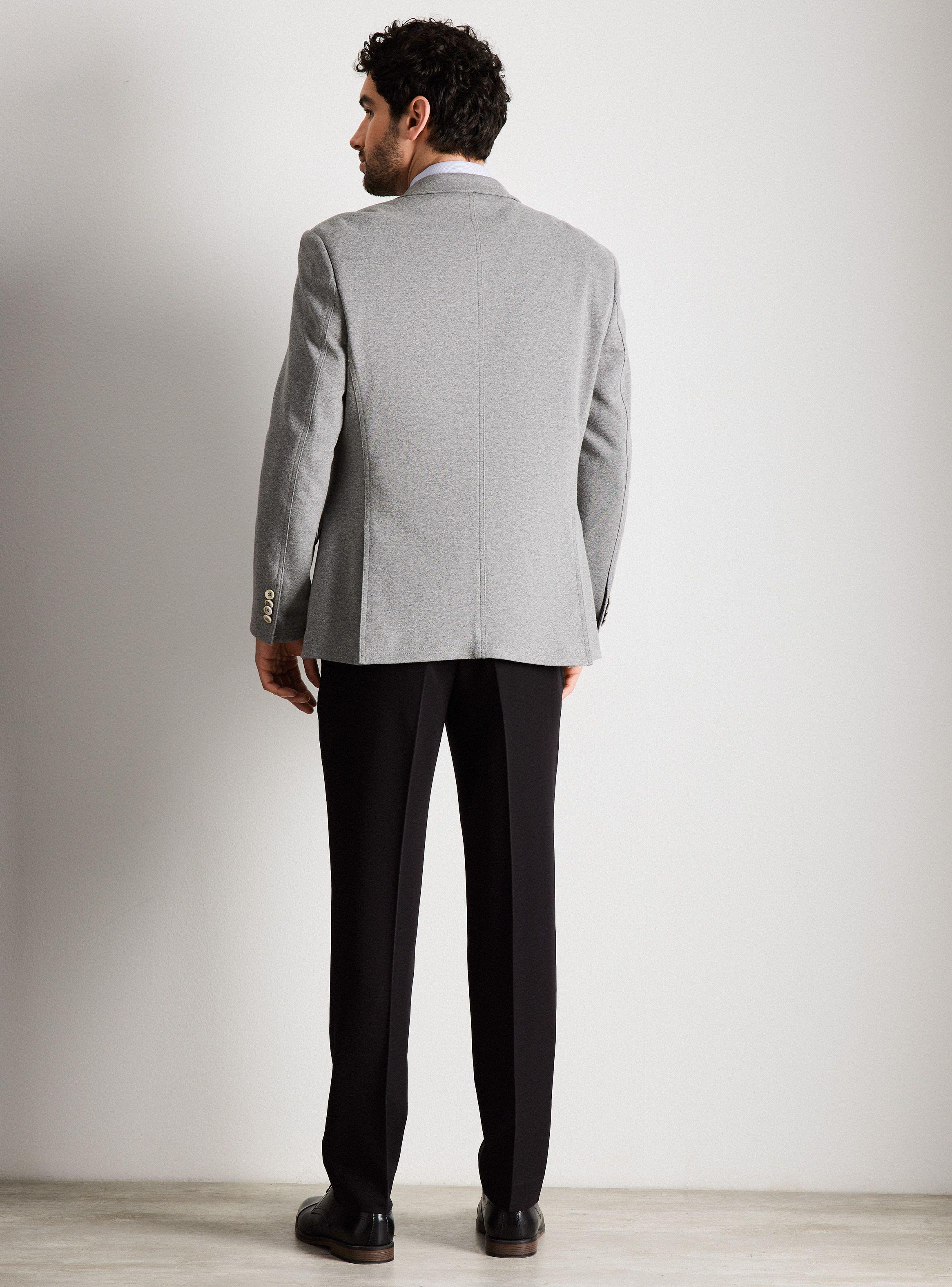 Vestón Recto Slim Fit Tela Elastano-5
