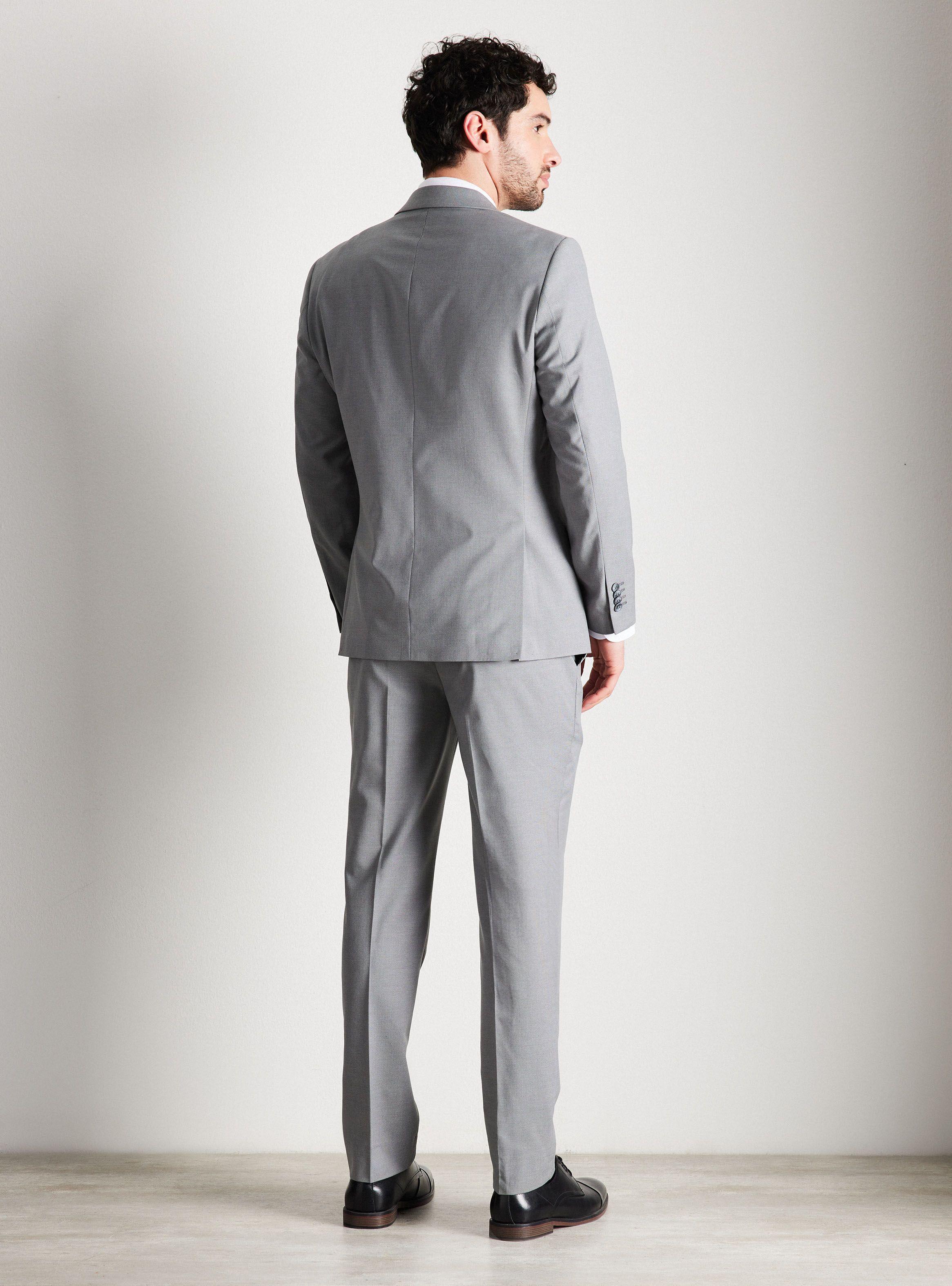 Traje Recto Texturado Slim Fit-5
