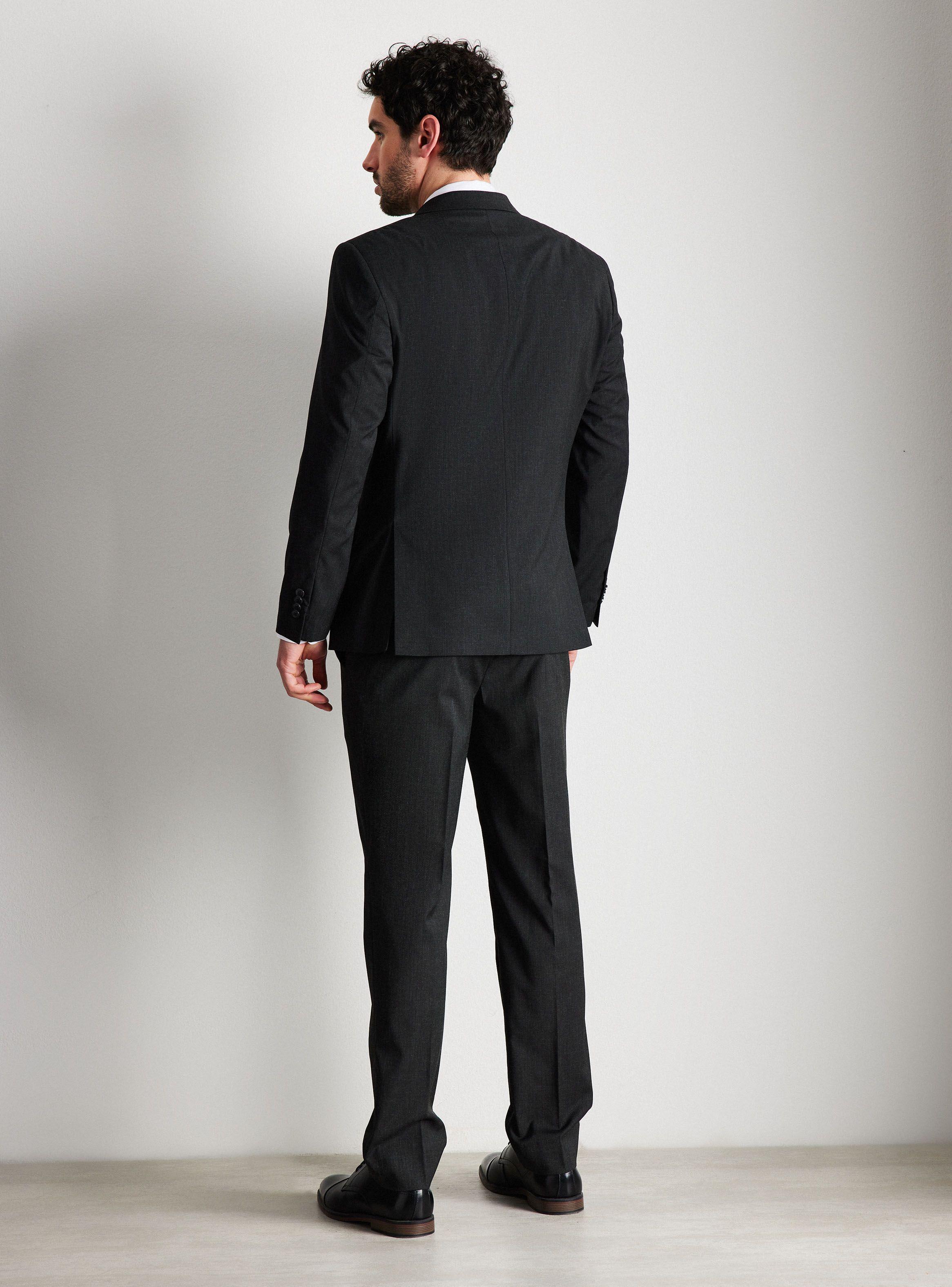 Traje Recto Slim Liso-5