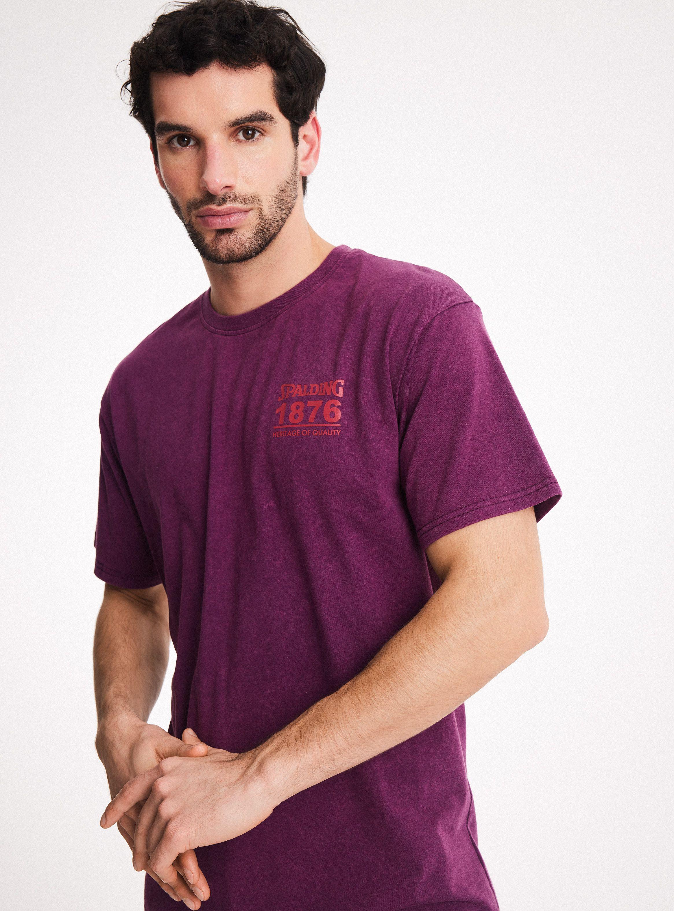 Polera Estampado en Pecho Acid Wash-2