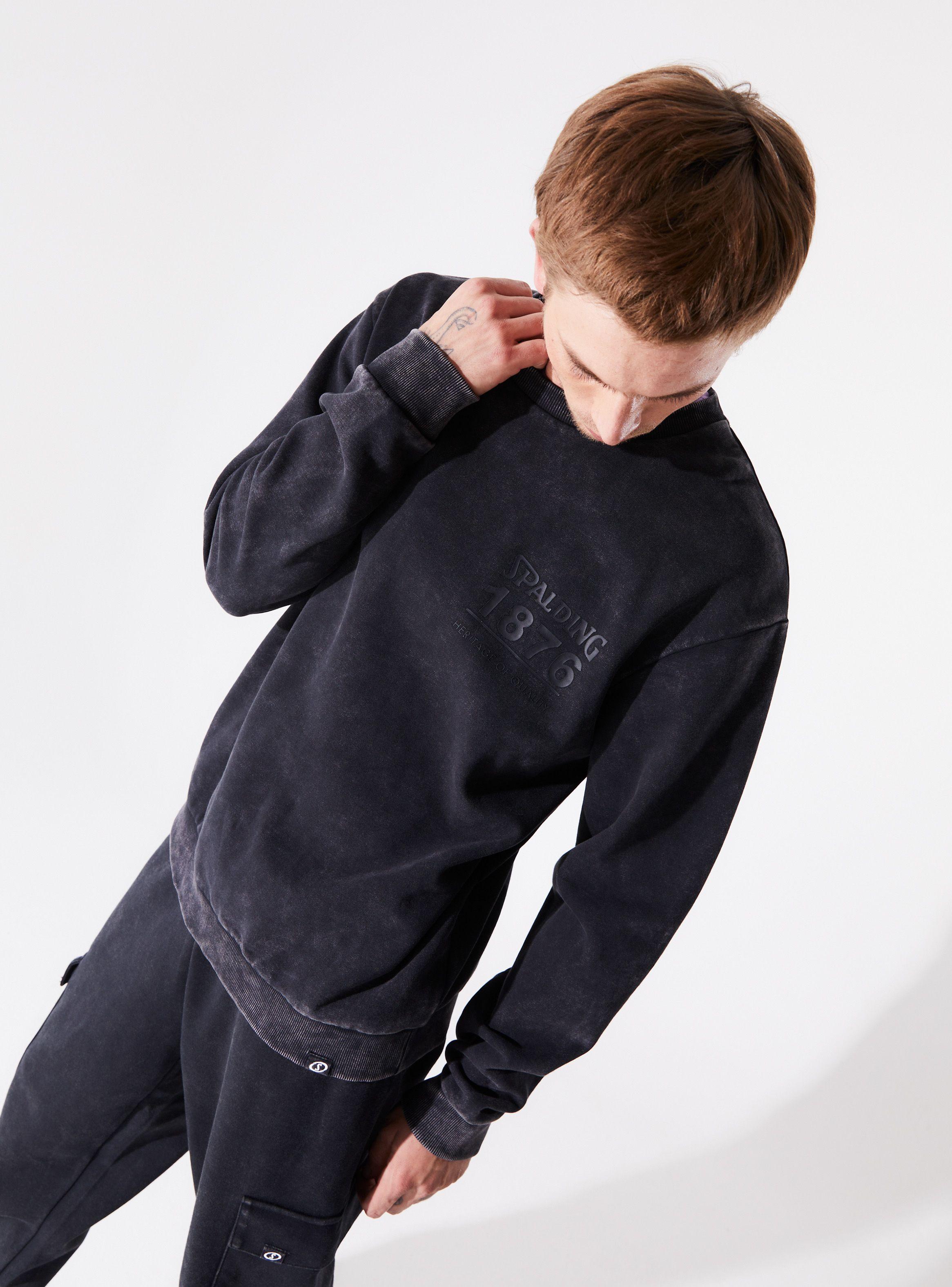 Polerón Crew Neck Acid Wash-0