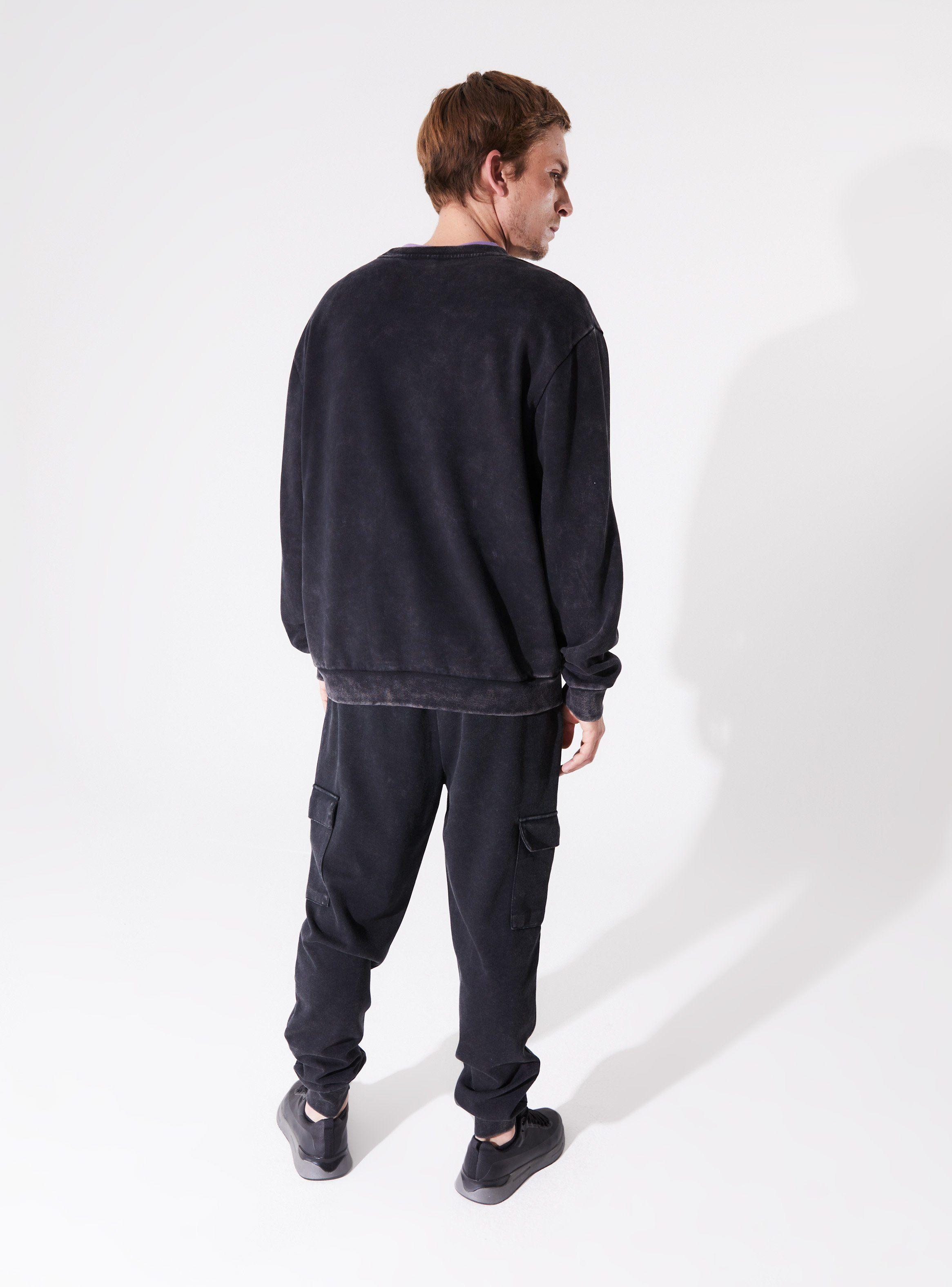 Polerón Crew Neck Acid Wash-5