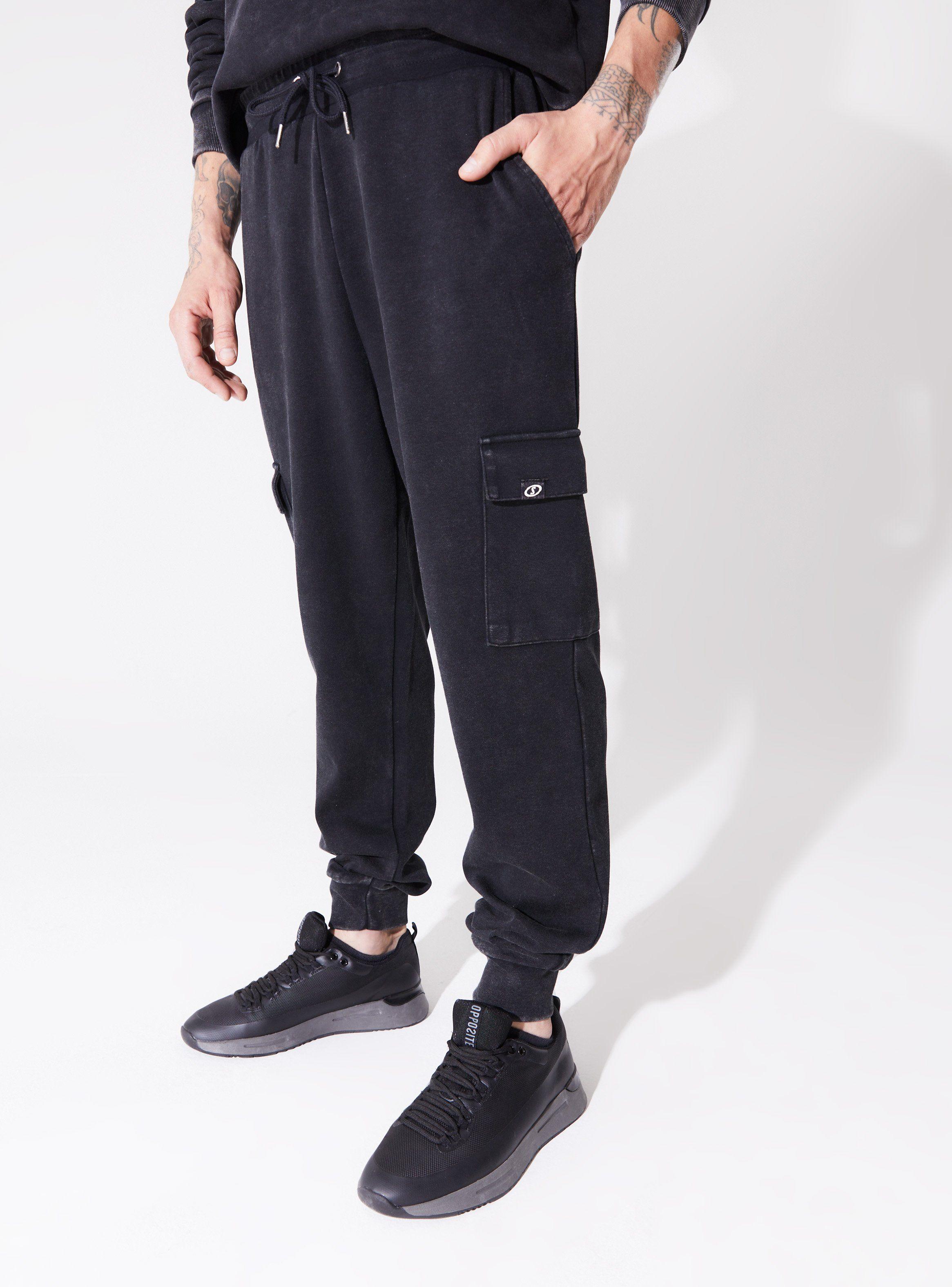 Pantalón Cargo Colorido Acid Wash-0
