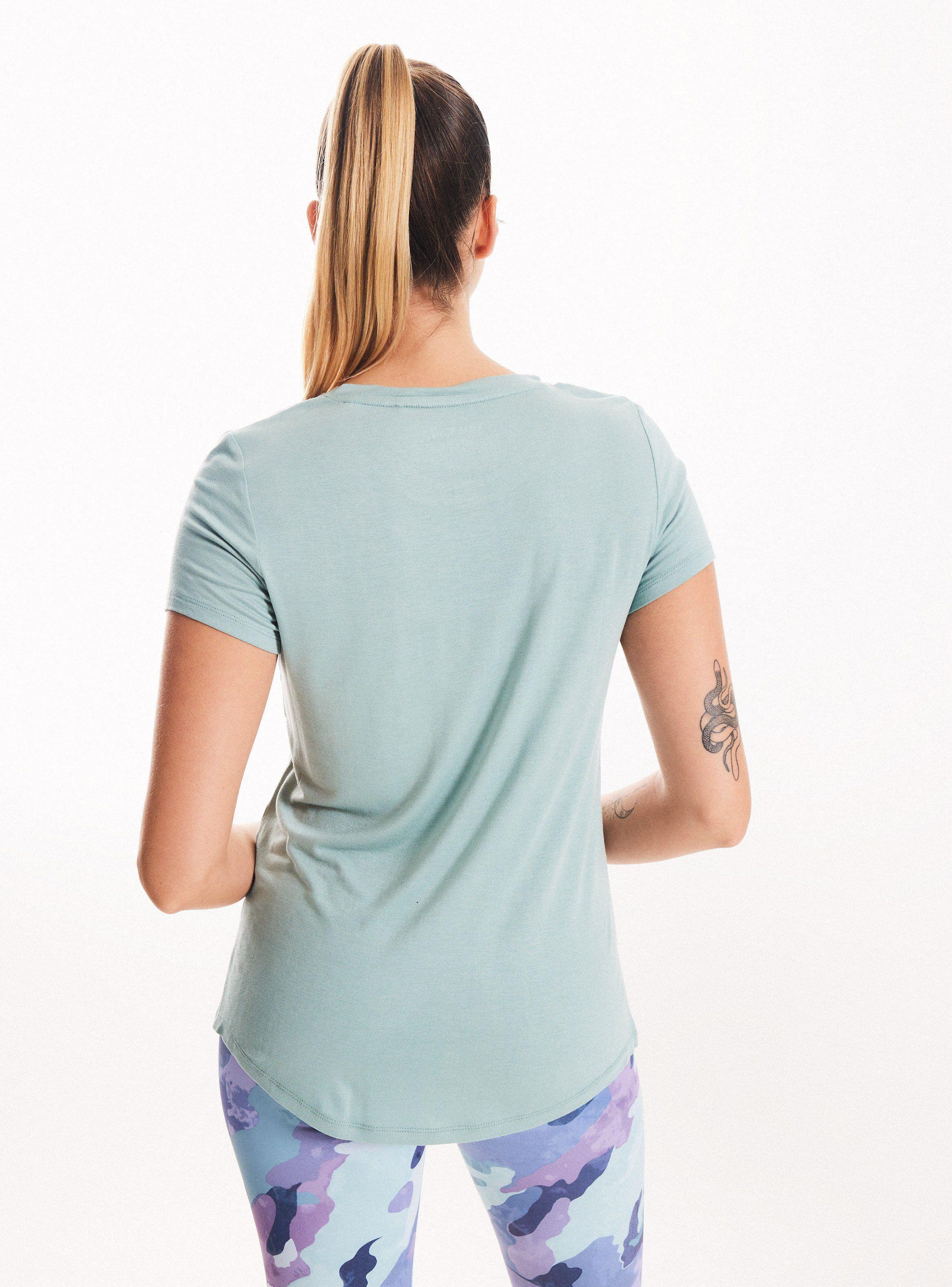 Polera Tela Fluida con Estampado-1