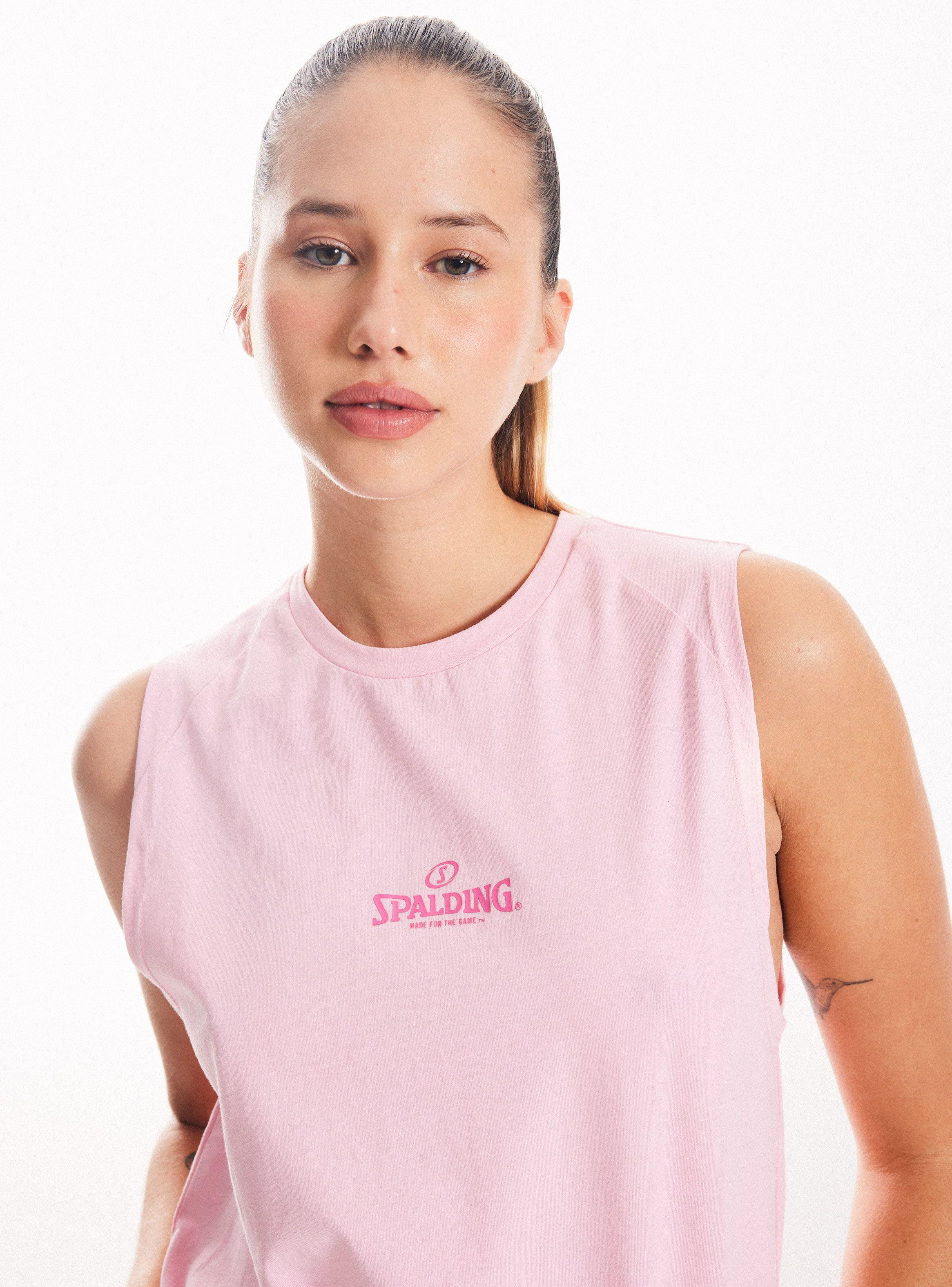 Polera Tank  Estampado Lineal En Espalda-2