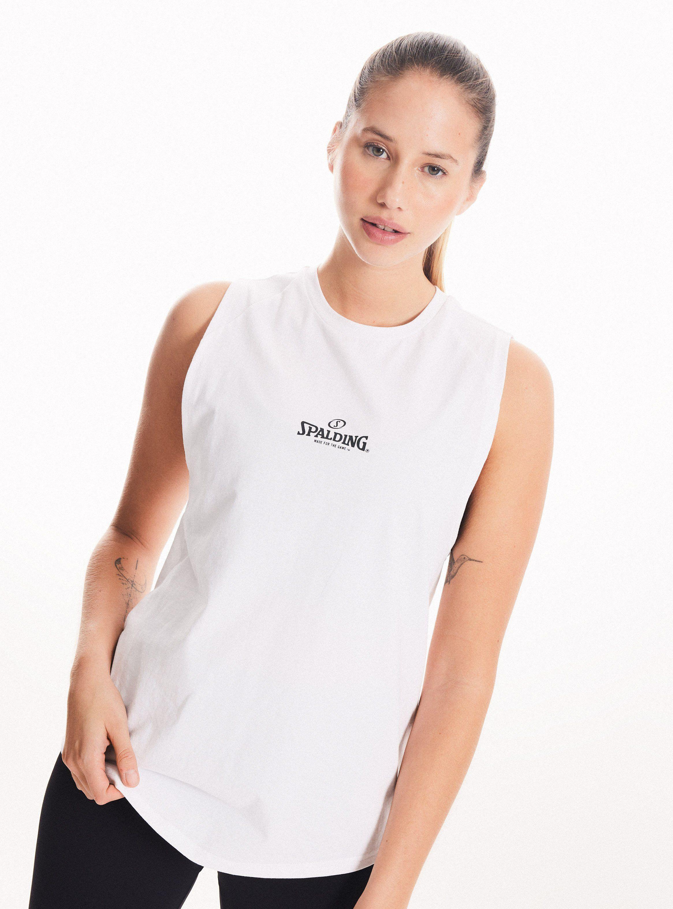 Polera Tank  Estampado Lineal En Espalda-0