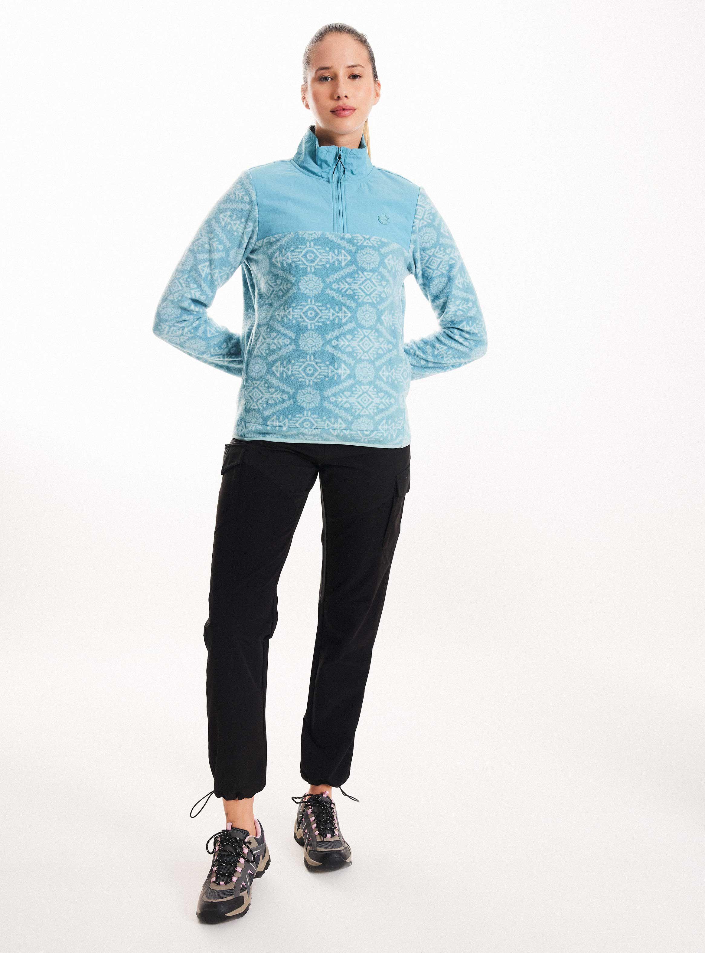 Polerón con Diseño y Cuello Alto Polar-4