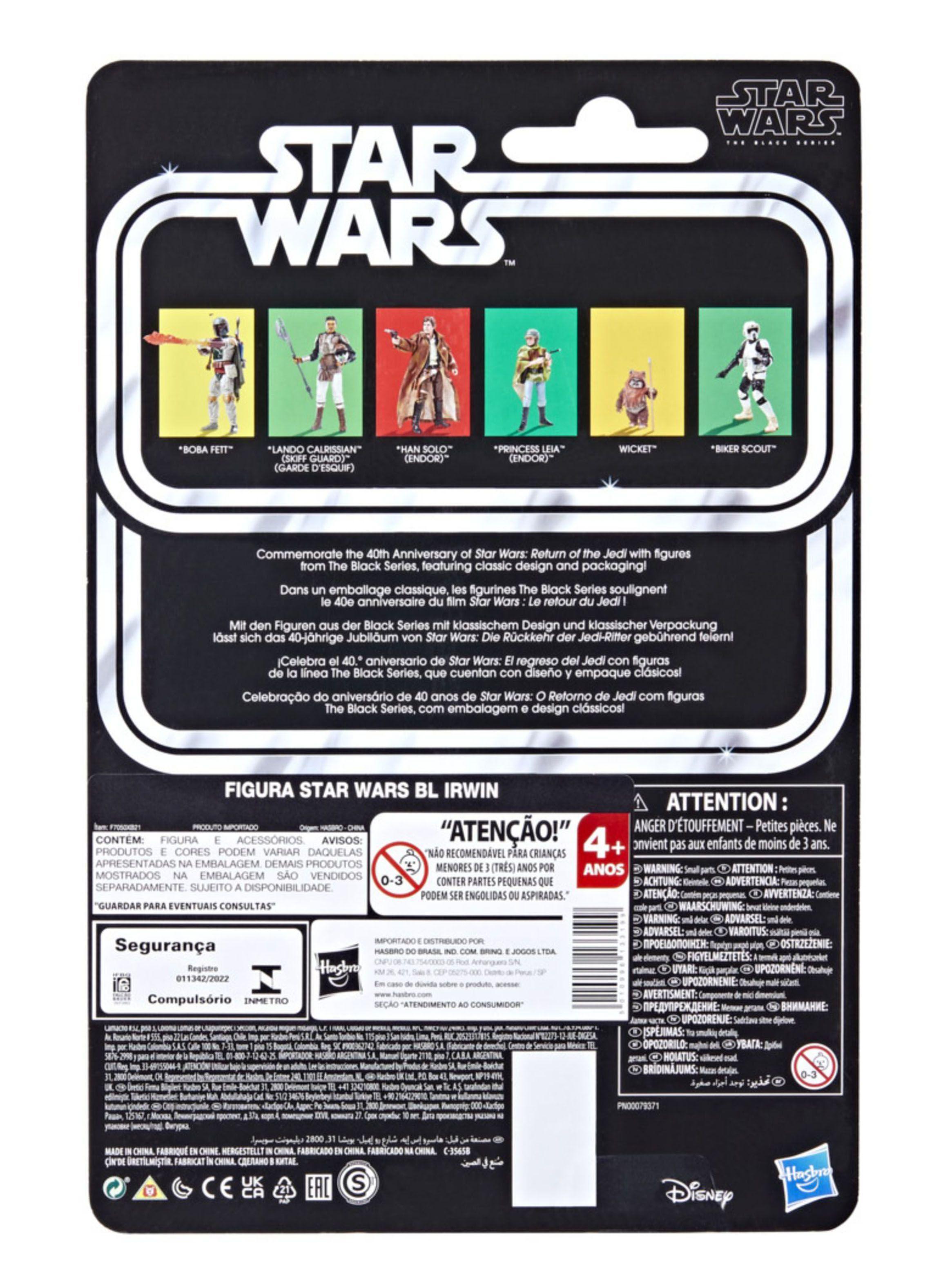 Figura Acción Black El Retorno del Jedi Lando Calrissian-4