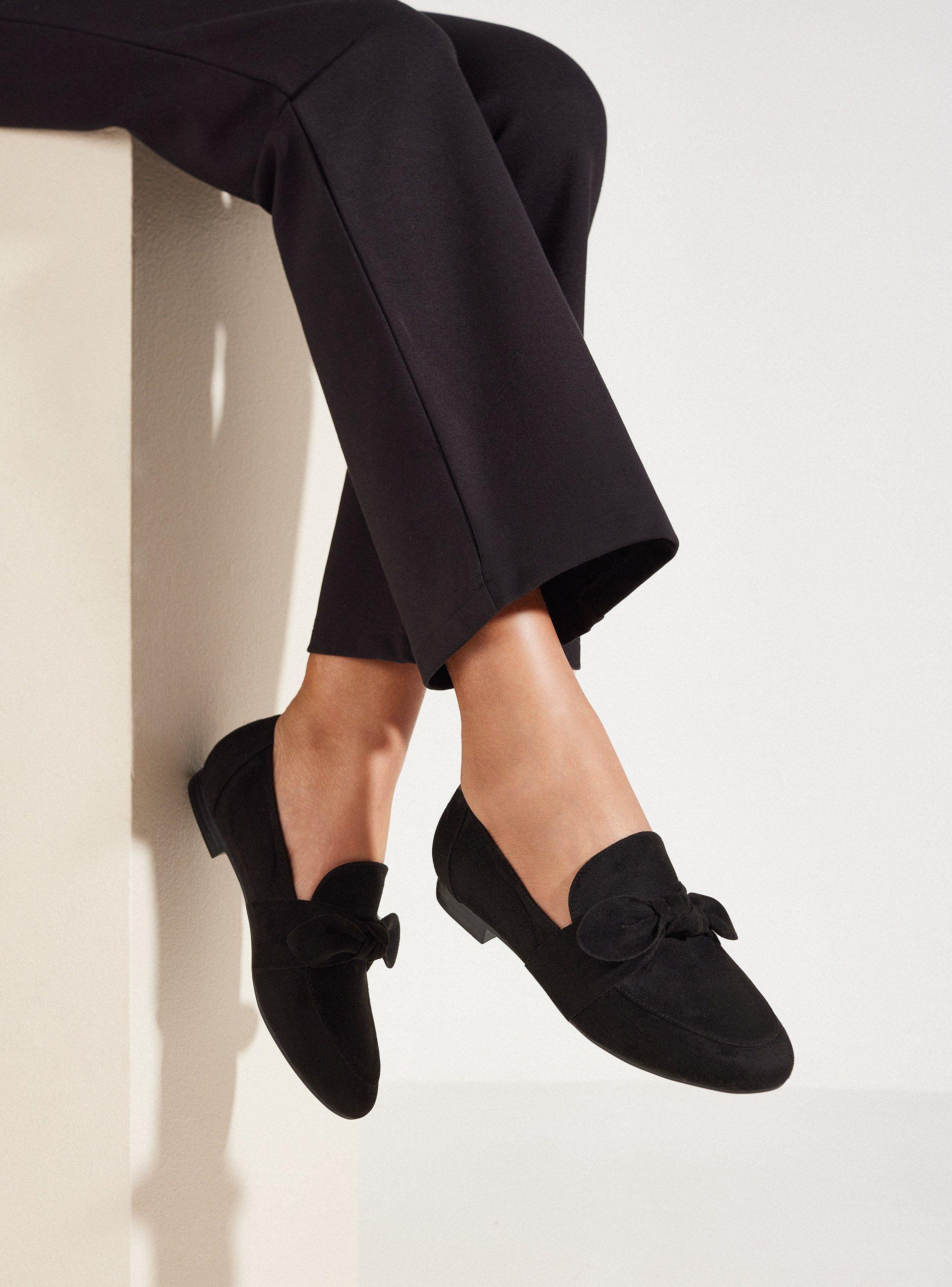 Mocasín con Lazo Decorativo Mujer-0