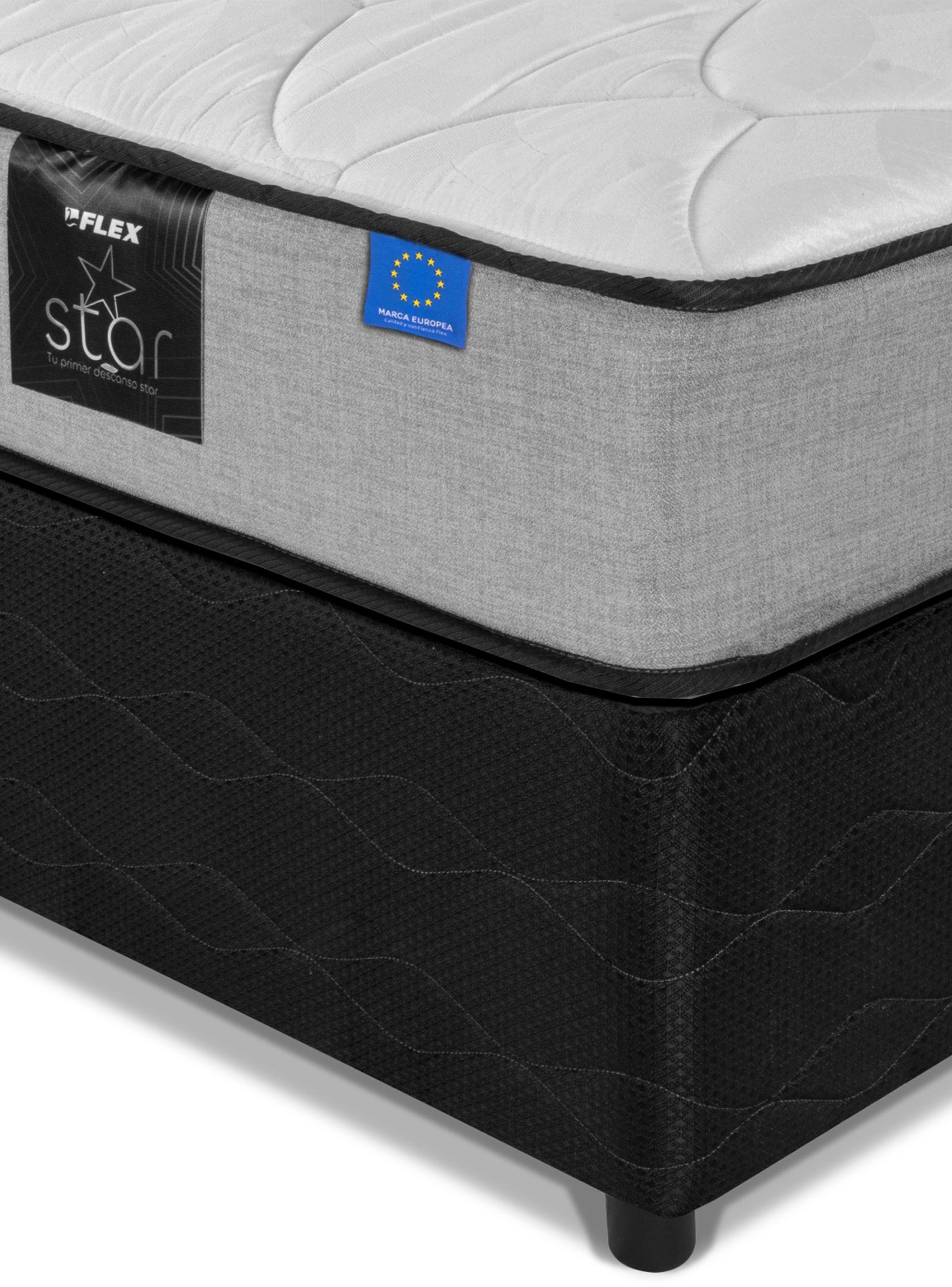 Cama Americana Star 2 Plazas (150X190) BD Flex-2