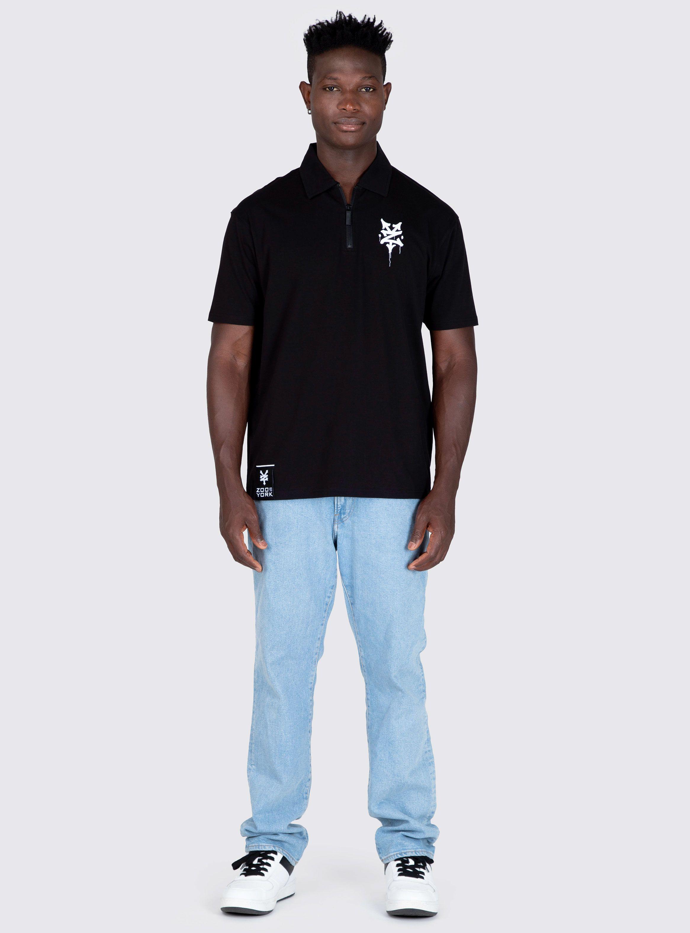 Polera Pique Trigger Dark-3