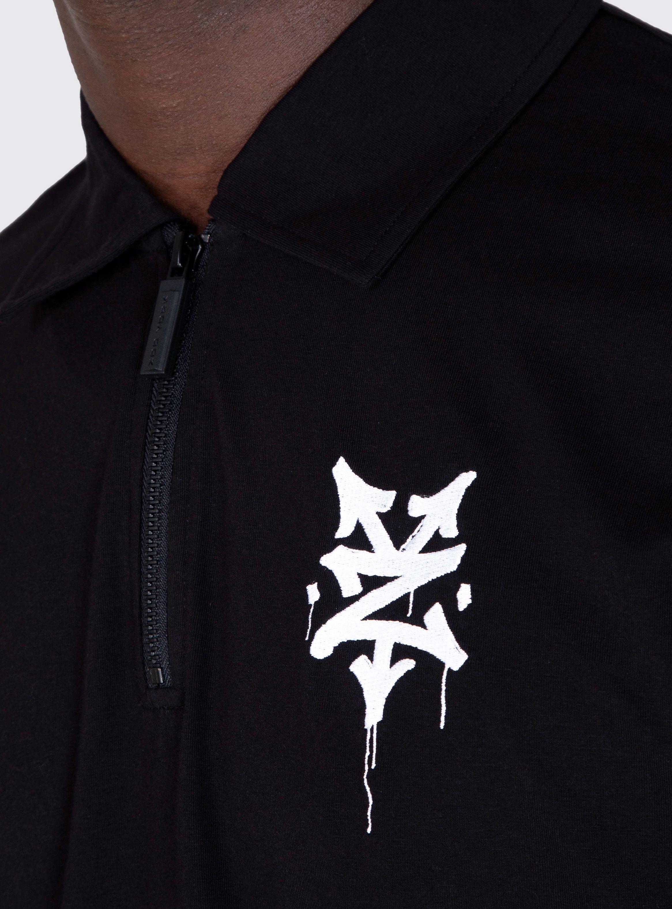 Polera Pique Trigger Dark-2