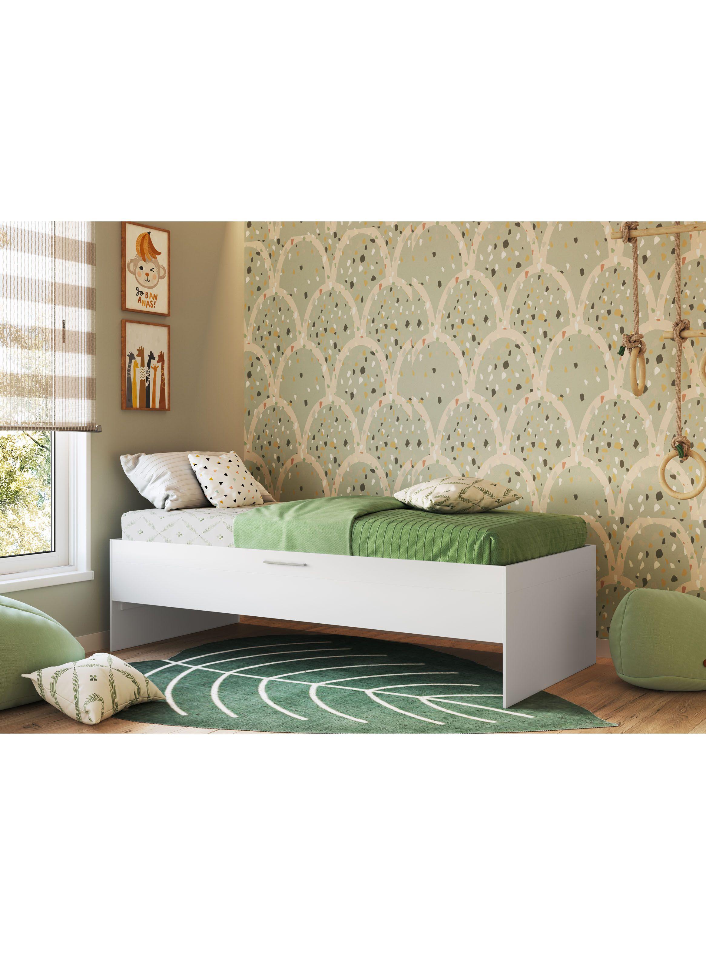 Cama Baúl Israel Blanca 1 Plaza-3